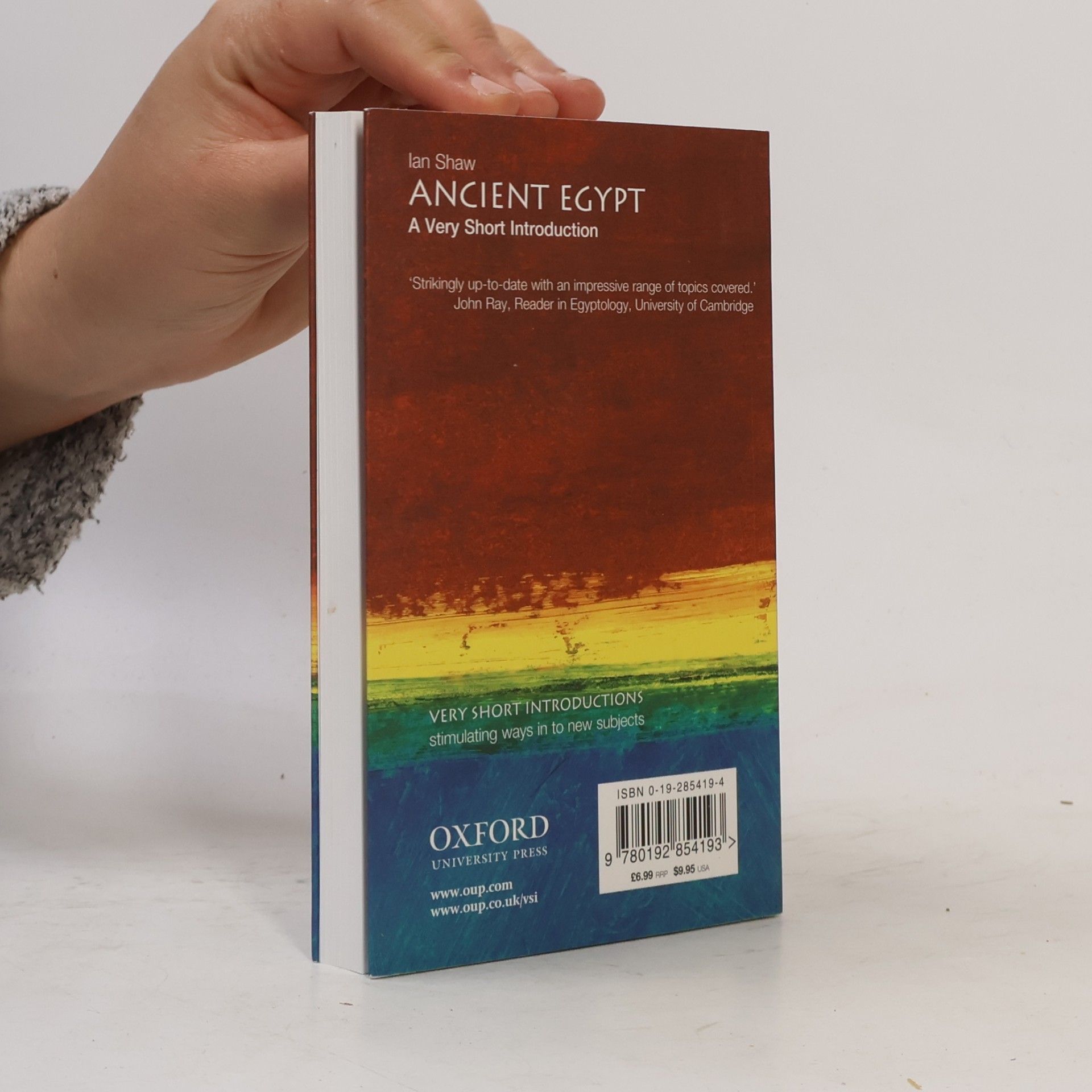 Ian Shaw Very Short Introductions - 112: Ancient Egypt