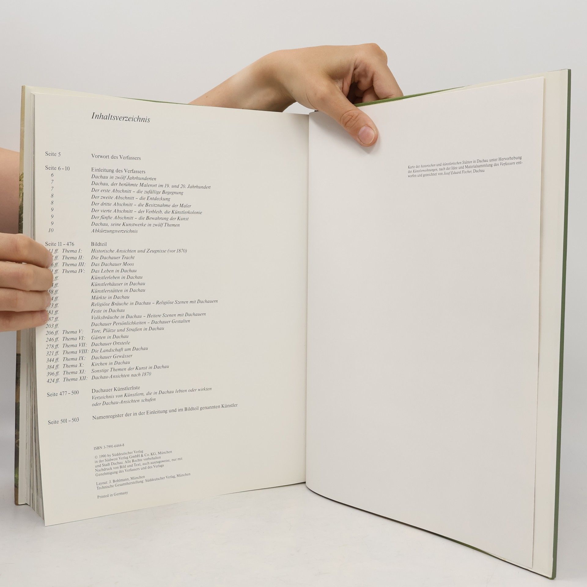 Lorenz Josef Reitmeier Dachau. Der Berühmte Malerort. Kunst und Zeugnis aus 1200 Jahren Geschichte vorgestellt in 12 Themen mit Nachträgen zur Trilogie 'Dachau - Ansichten aus 12 Jahrhunderten' und einer Dachauer Künstlerliste.