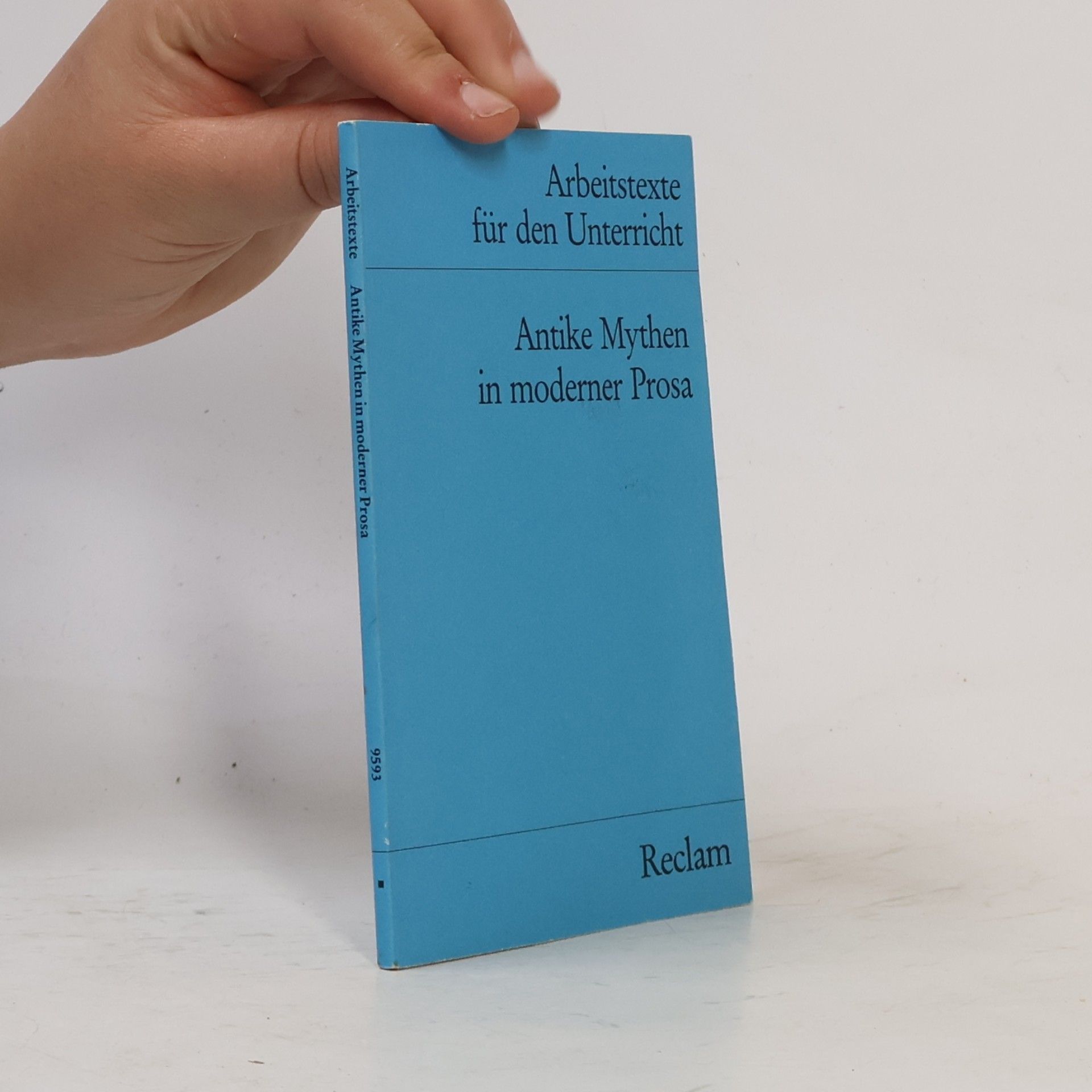 Various authors Antike Mythen in moderner Prosa