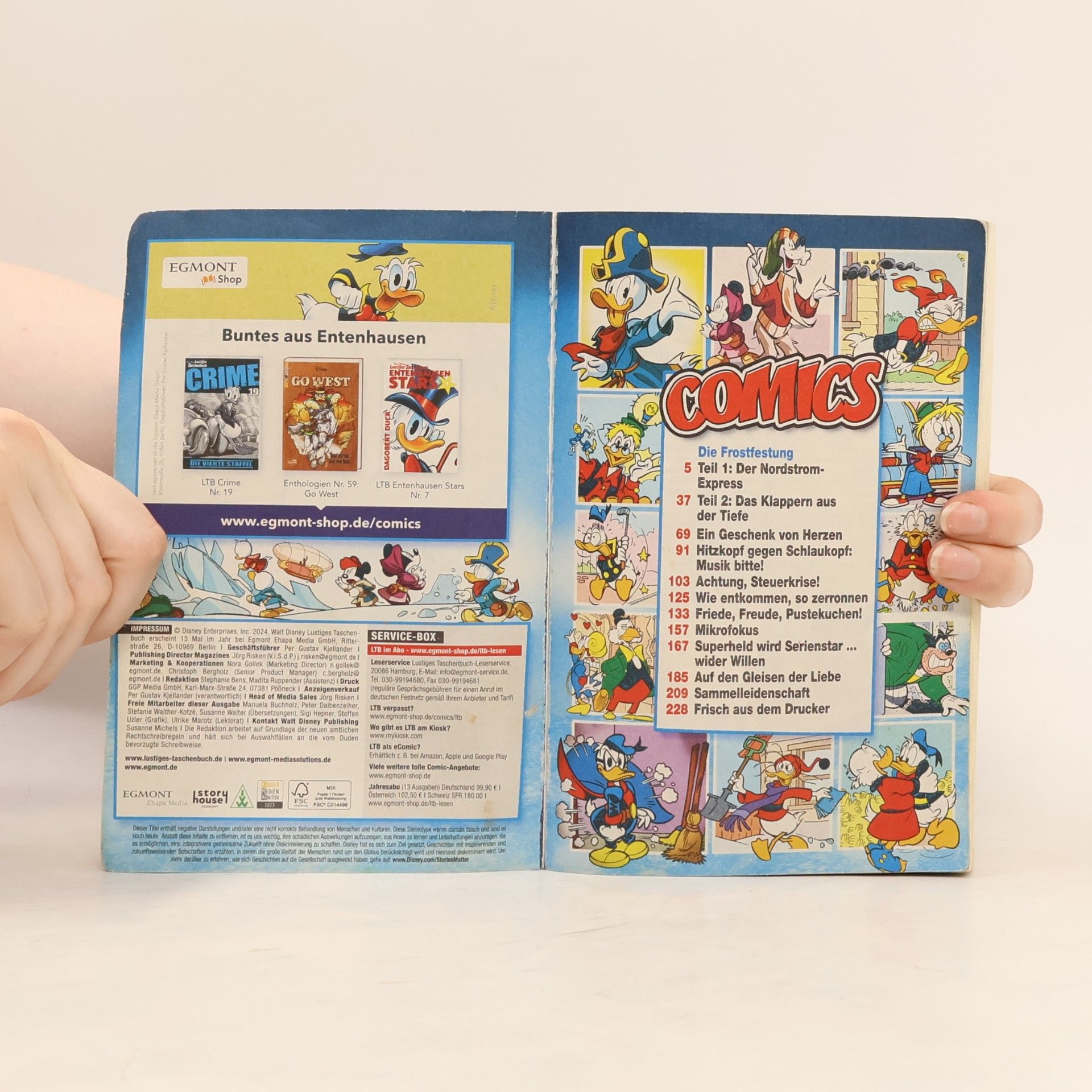 Walt Disney Lustiges Taschenbuch 581