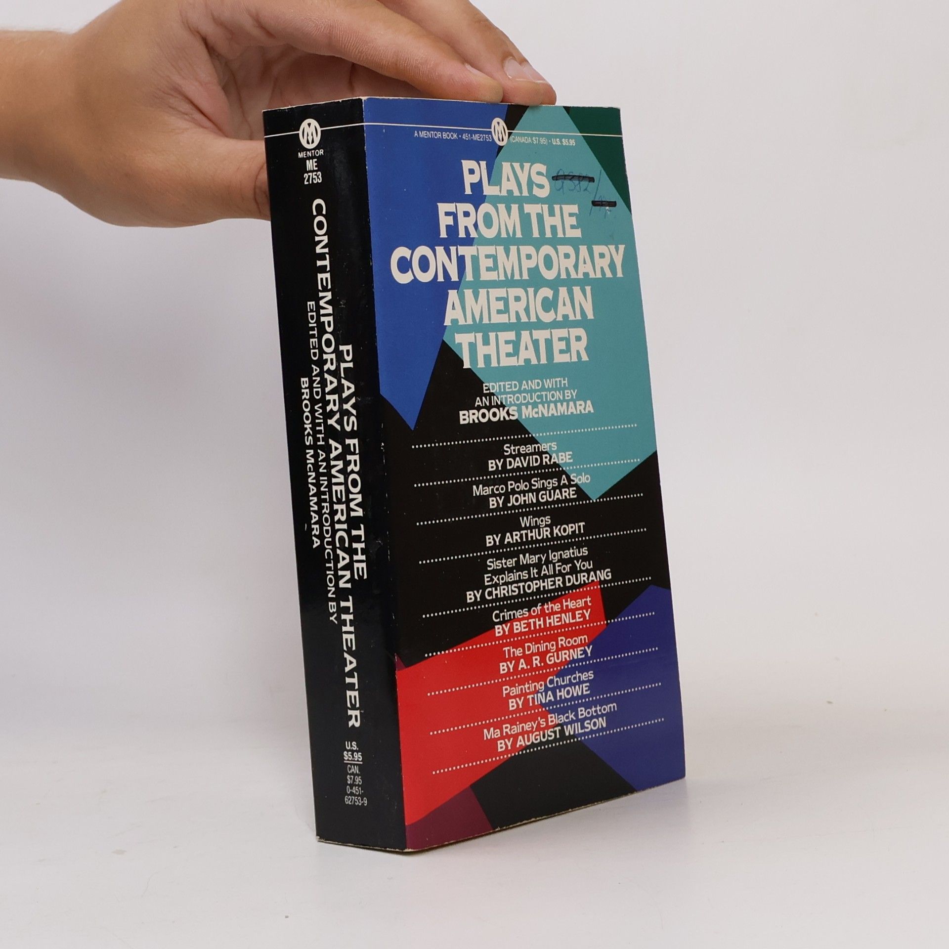 Mentor: Plays from the Contemporary American Theater