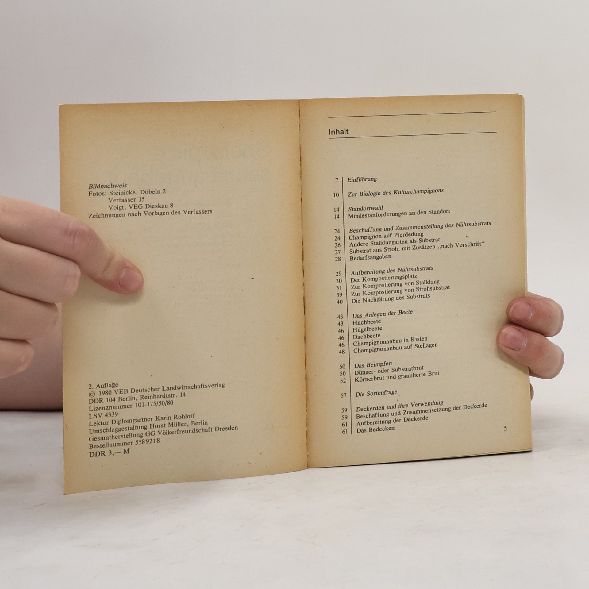 Volkmar Kindt Speisepilze selbst angebaut