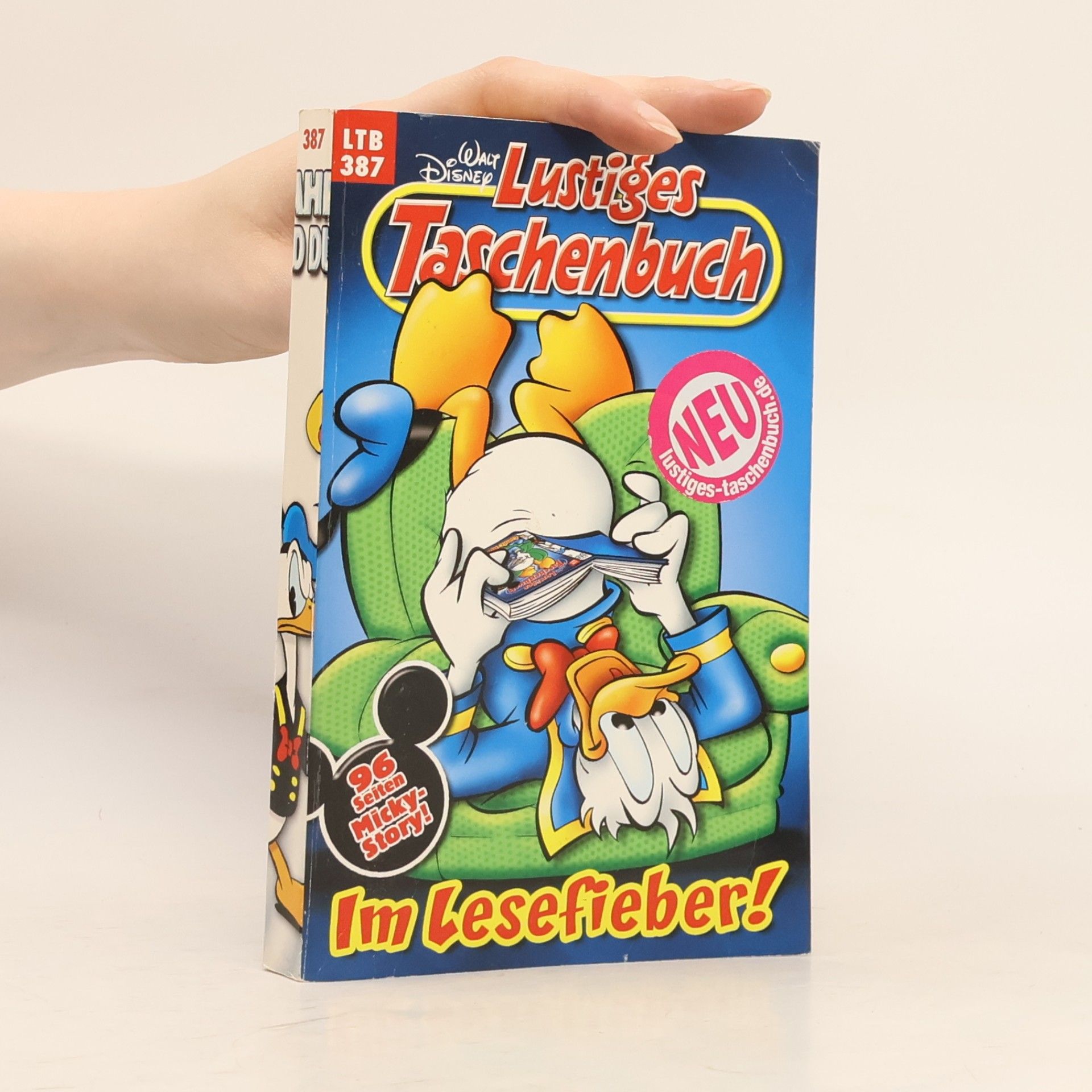 Walt Disney Lustiges Taschenbuch 387. Im Lesefieber!