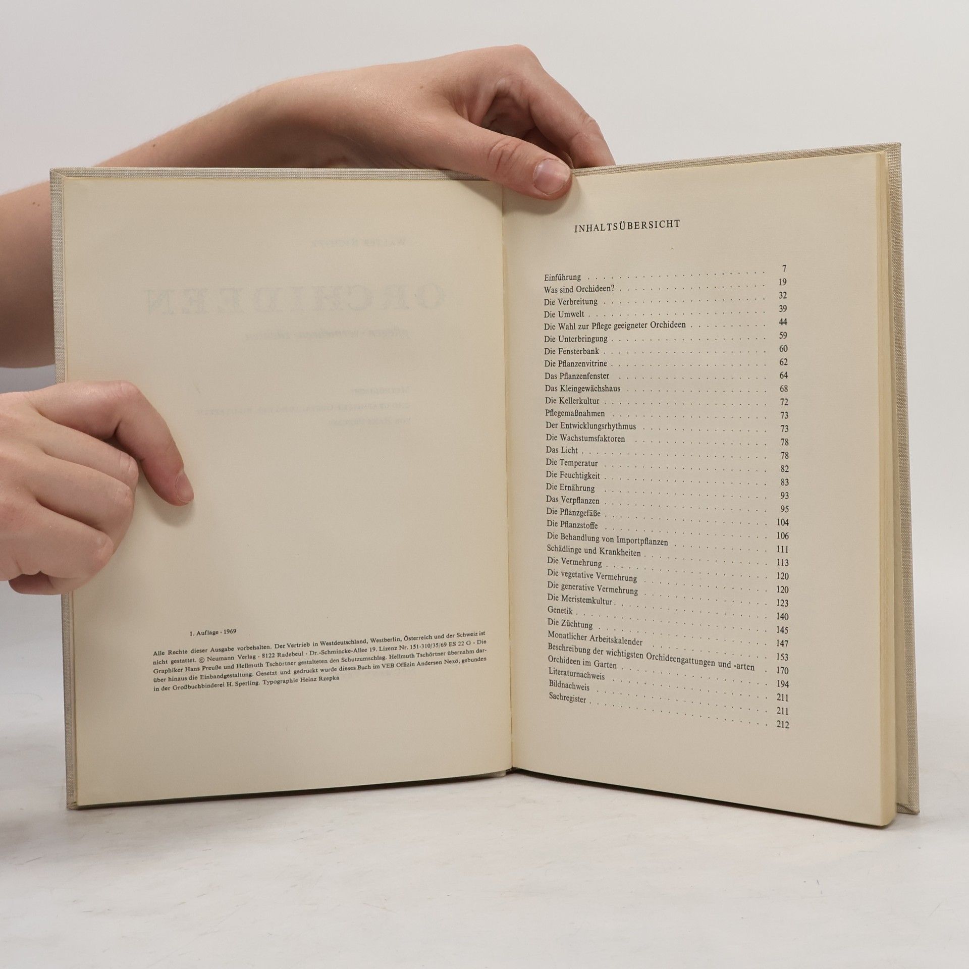 Walter Richter Orchideen. Pflegen, vermehren, züchten