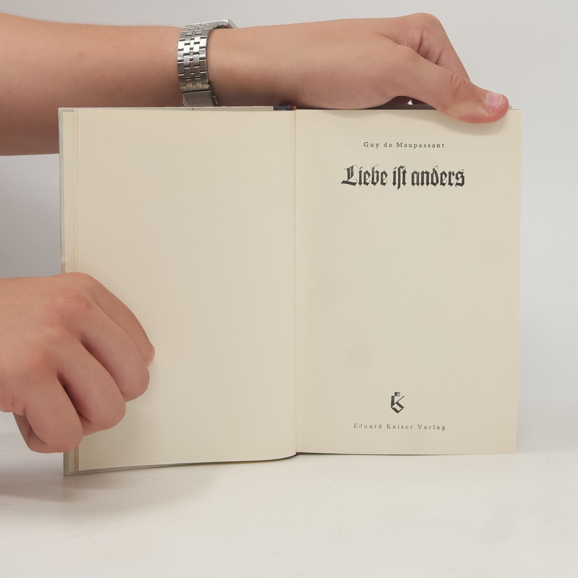 Guy de Maupassant Liebe ist anders