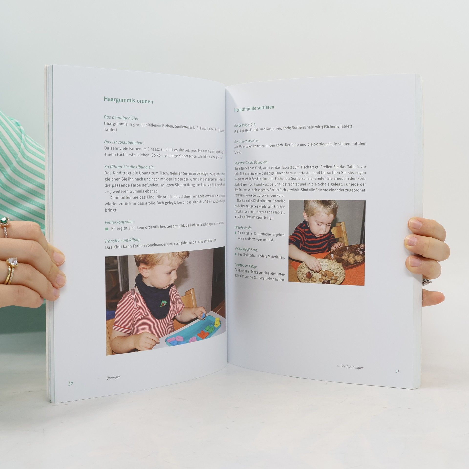 Jutta Bläsius Übungen des täglichen Lebens für Kinder unter drei Jahren