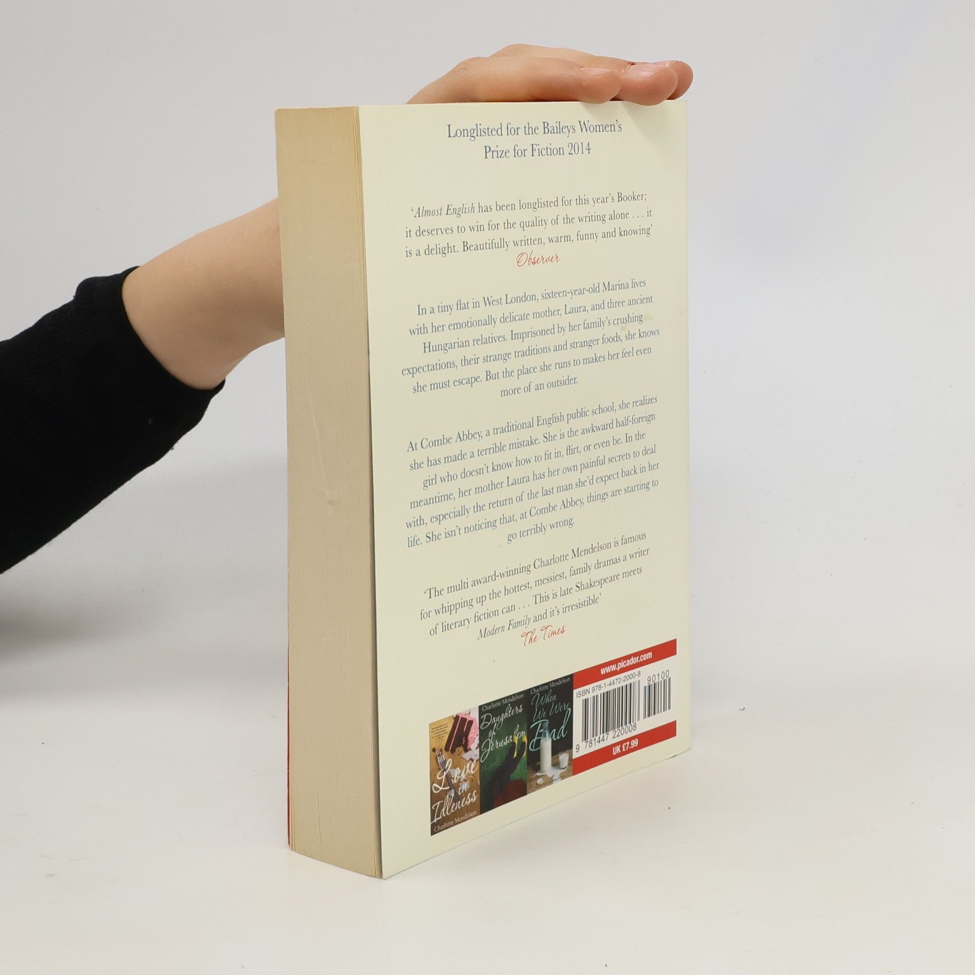 Charlotte Mendelson Almost English