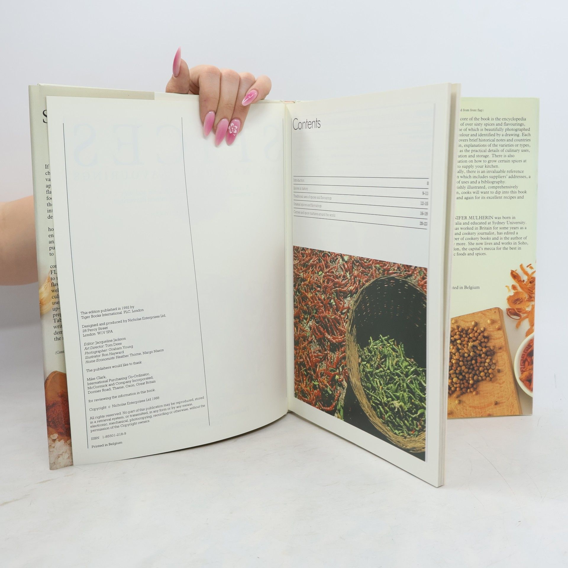 Jennifer Mulherin Spices and Natural Flavourings