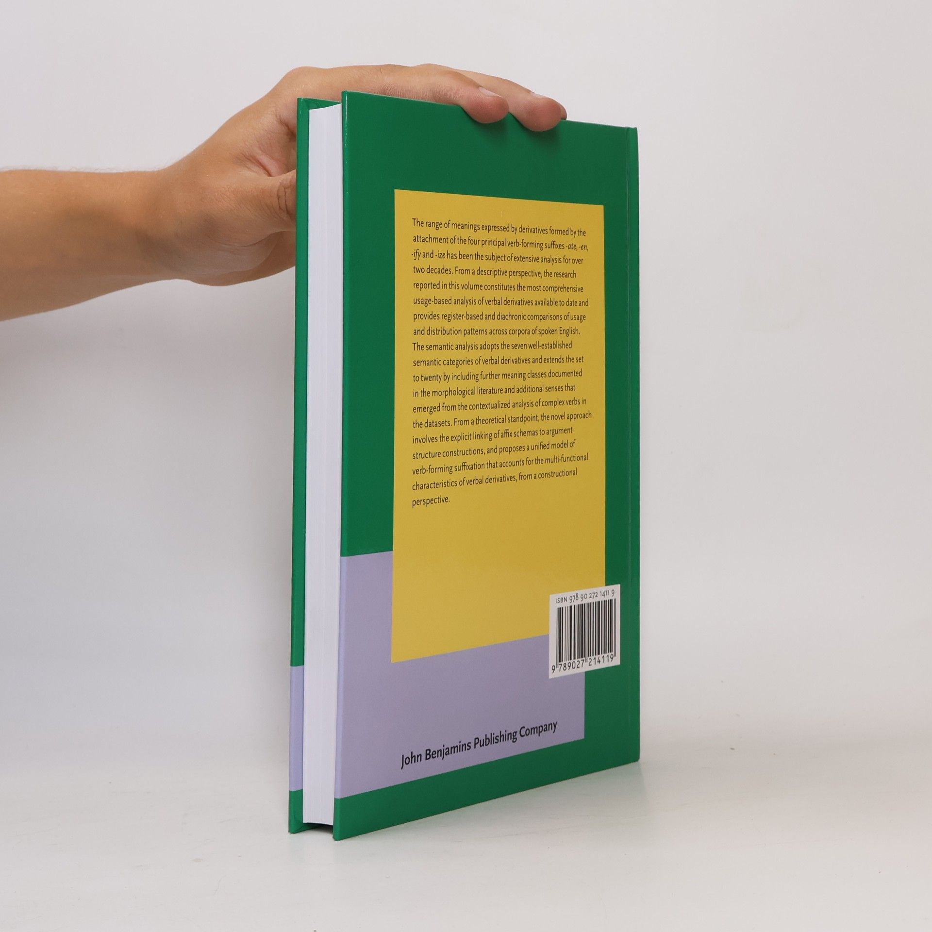 Jacqueline Laws Constructional Approaches to Language - 36: A Constructional Account of Verb-Forming Suffixation