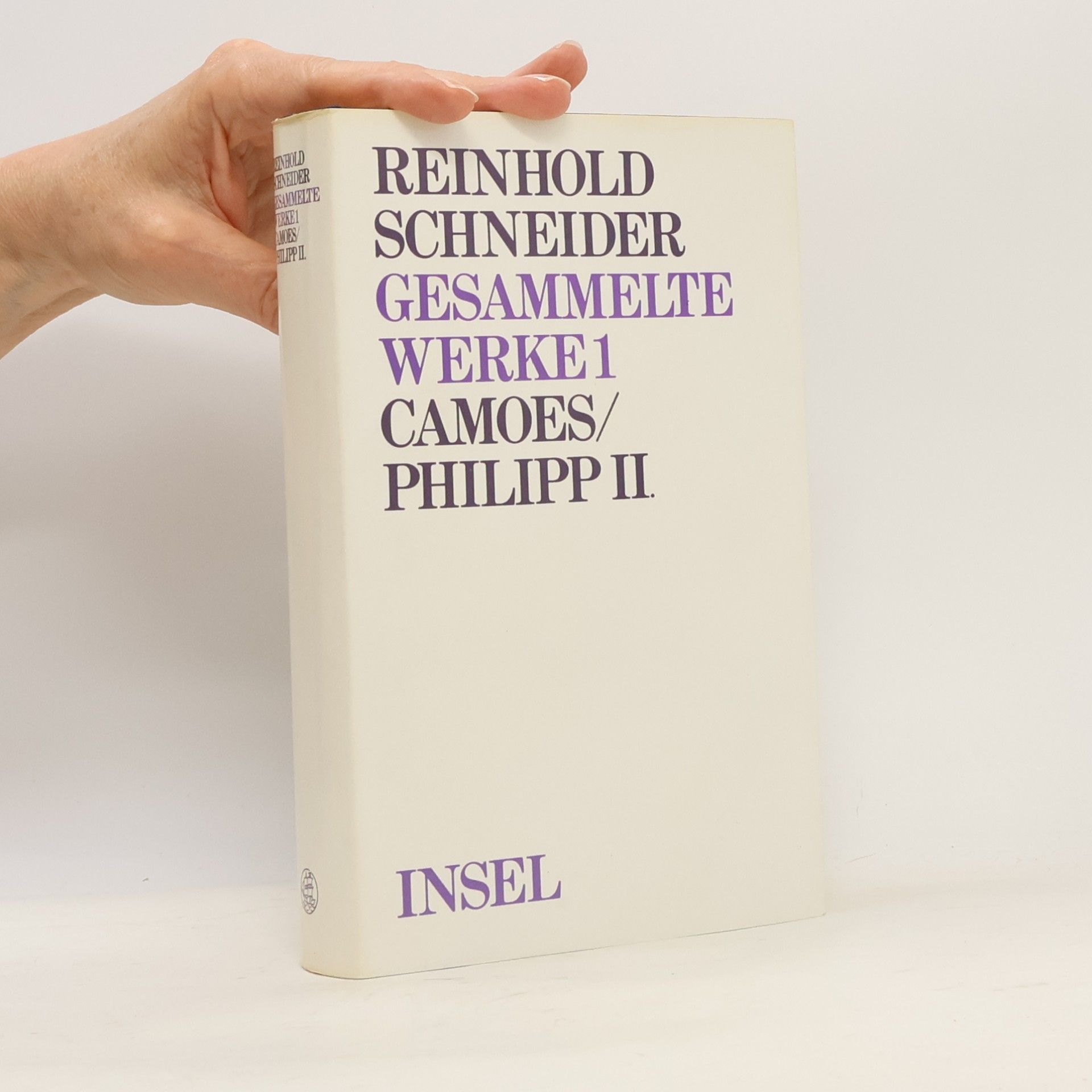 Reinhold Schneider Gesammelte Werke