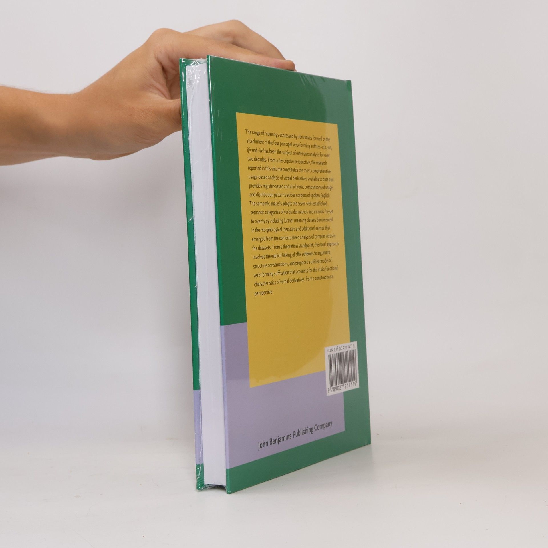 Jacqueline Laws Constructional Approaches to Language - 36: A Constructional Account of Verb-Forming Suffixation