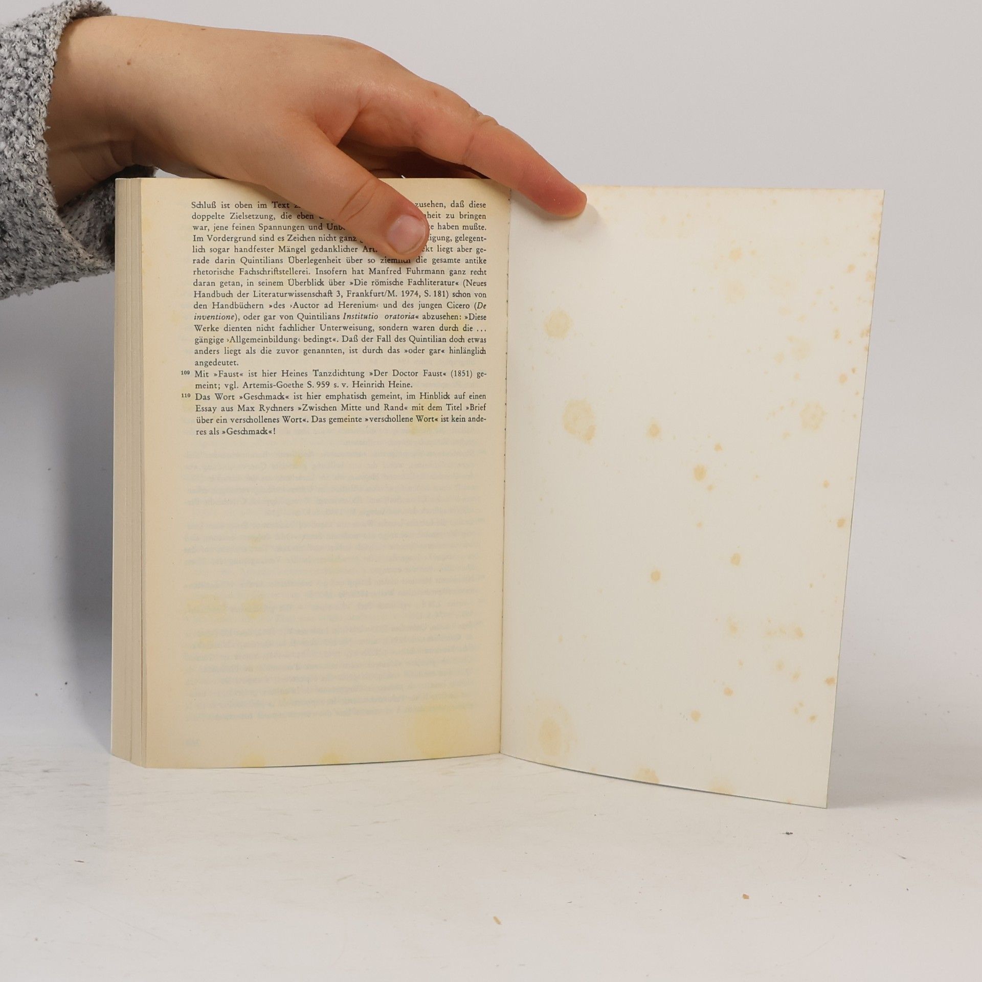 Otto Seel Quintilian oder die Kunst des Redens und Schweigens