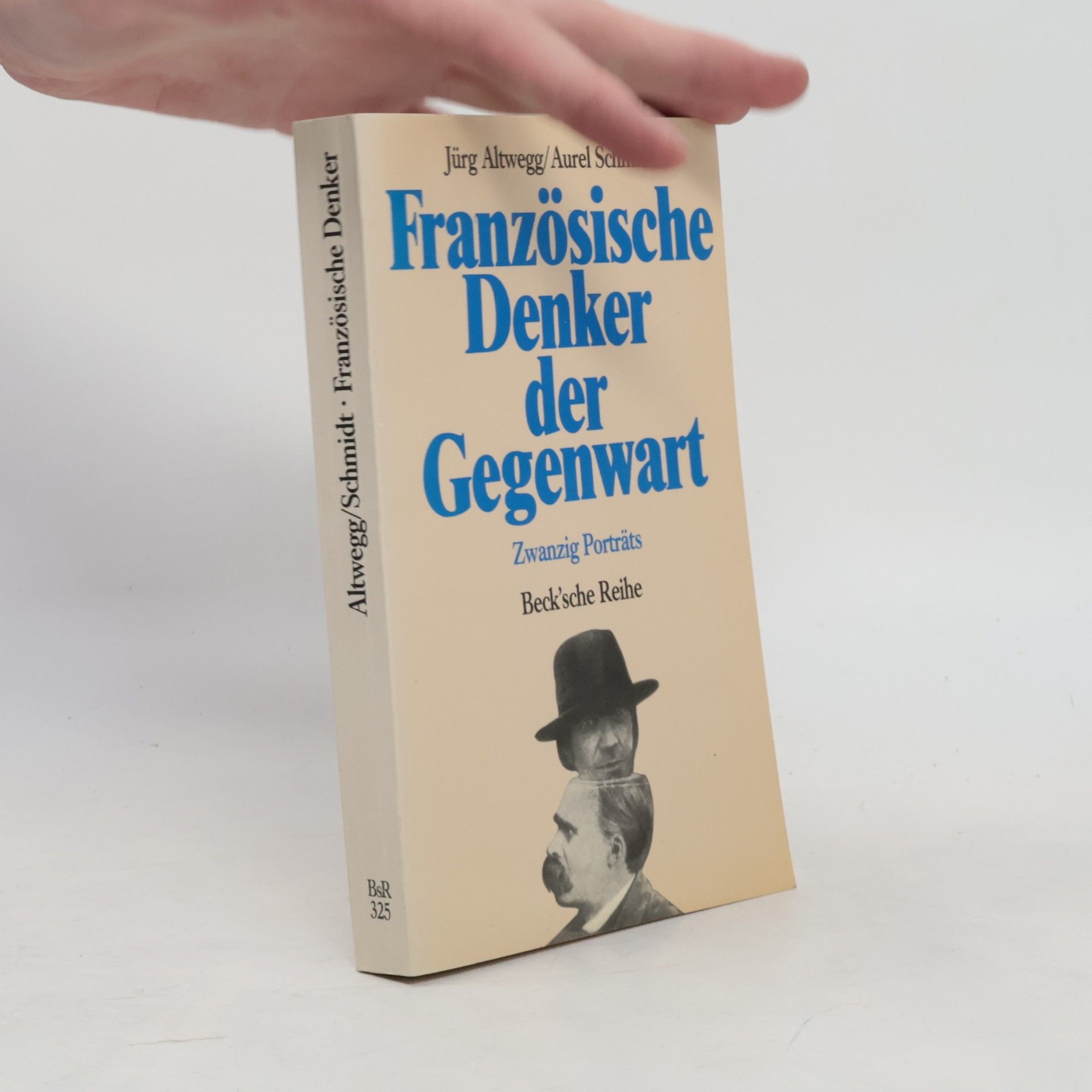Jürg Altwegg Französische Denker der Gegenwart. Zwanzig Porträts.