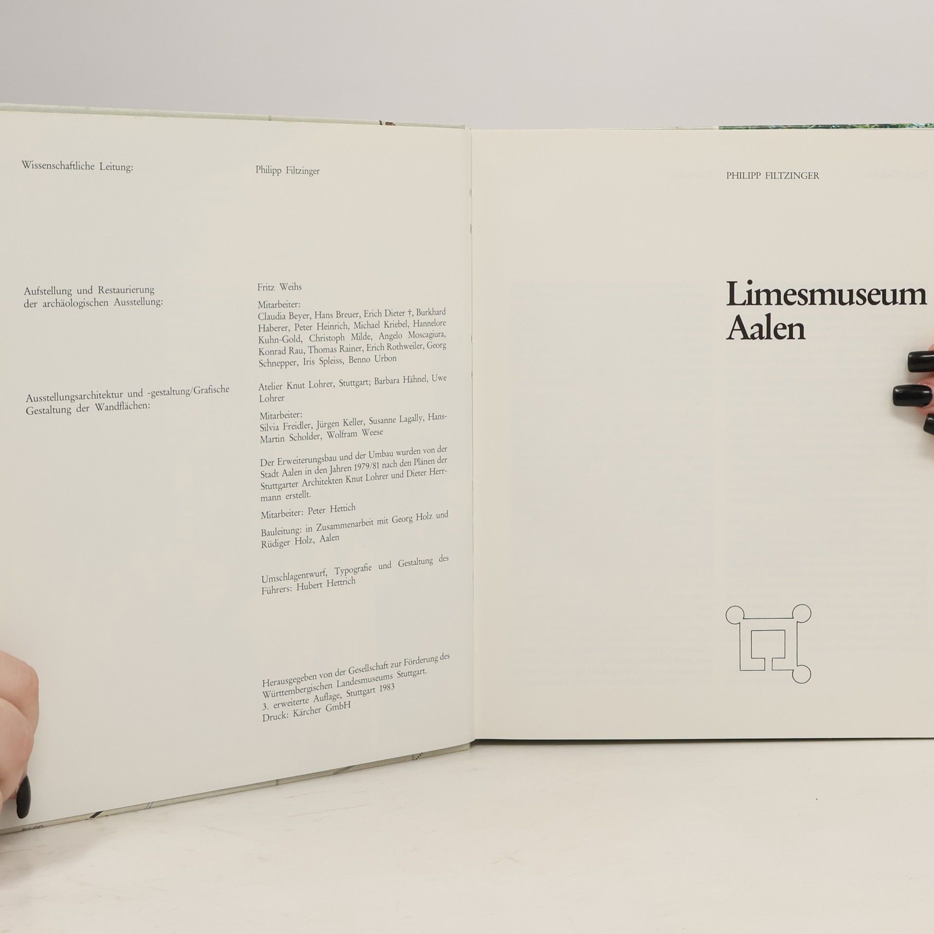 Philipp Filtzinger Limesmuseum Aalen