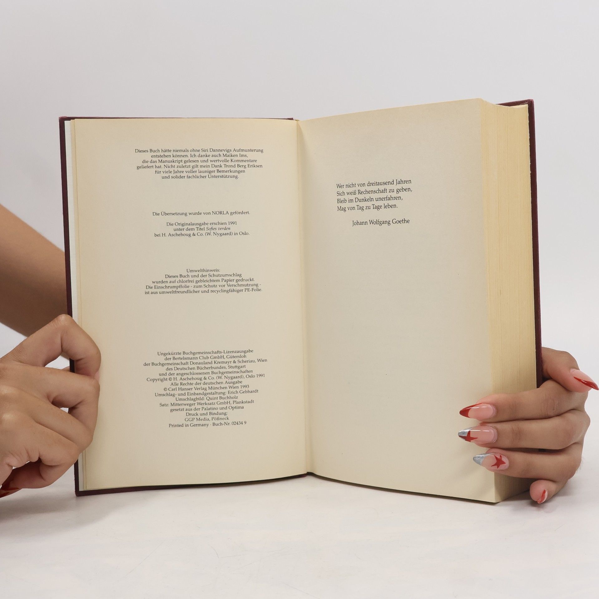 Jostein Gaarder Sofies Welt