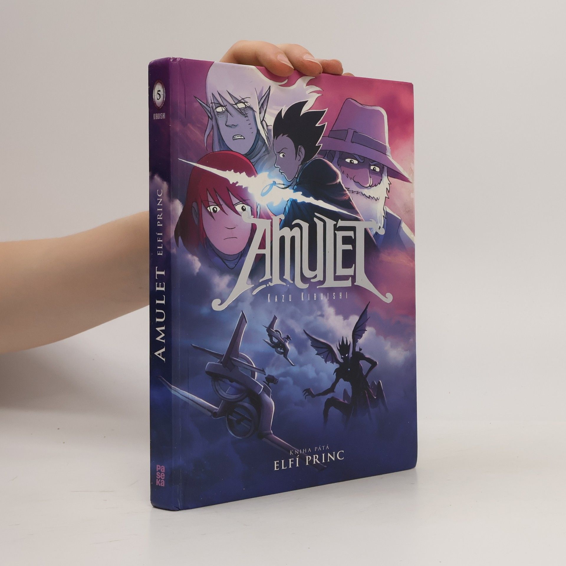 Kazu Kibuishi Elfí princ. Amulet 5