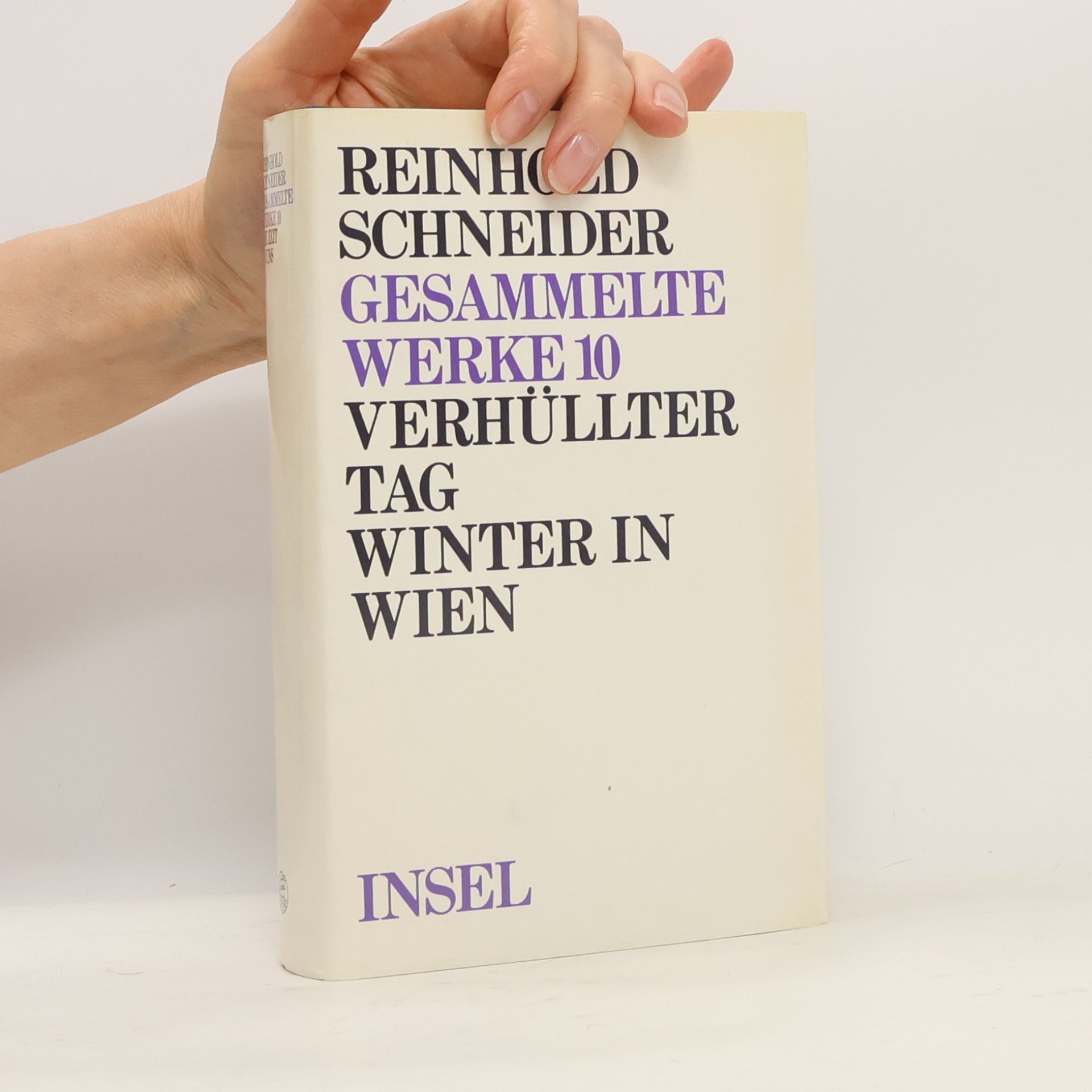 Reinhold Schneider Gesammelte Werke