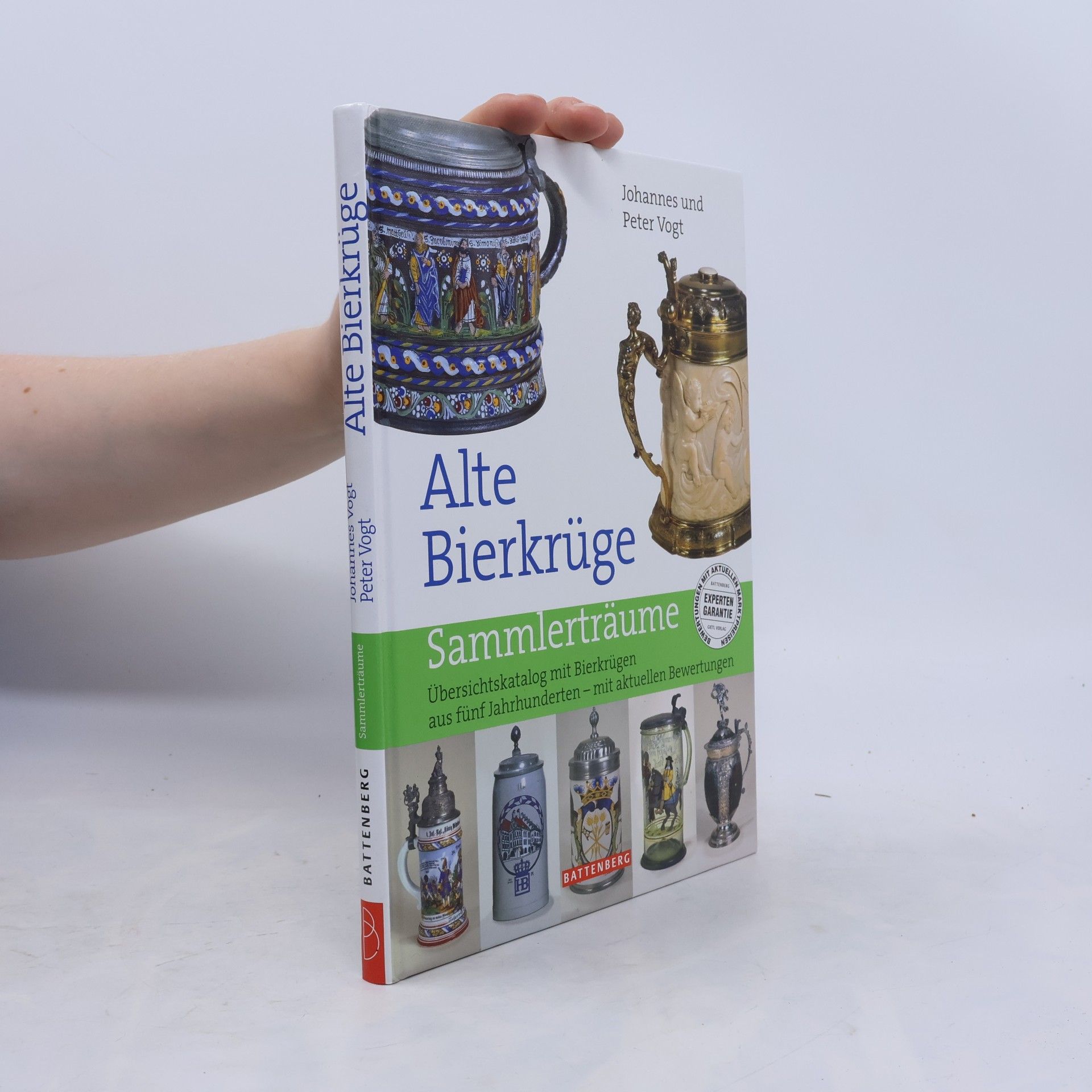 Johannes Vogt Alte Bierkrüge : Übersichtskatalog mit Bierkrügen aus fünf Jahrhunderten - mit aktuellen Bewertungen