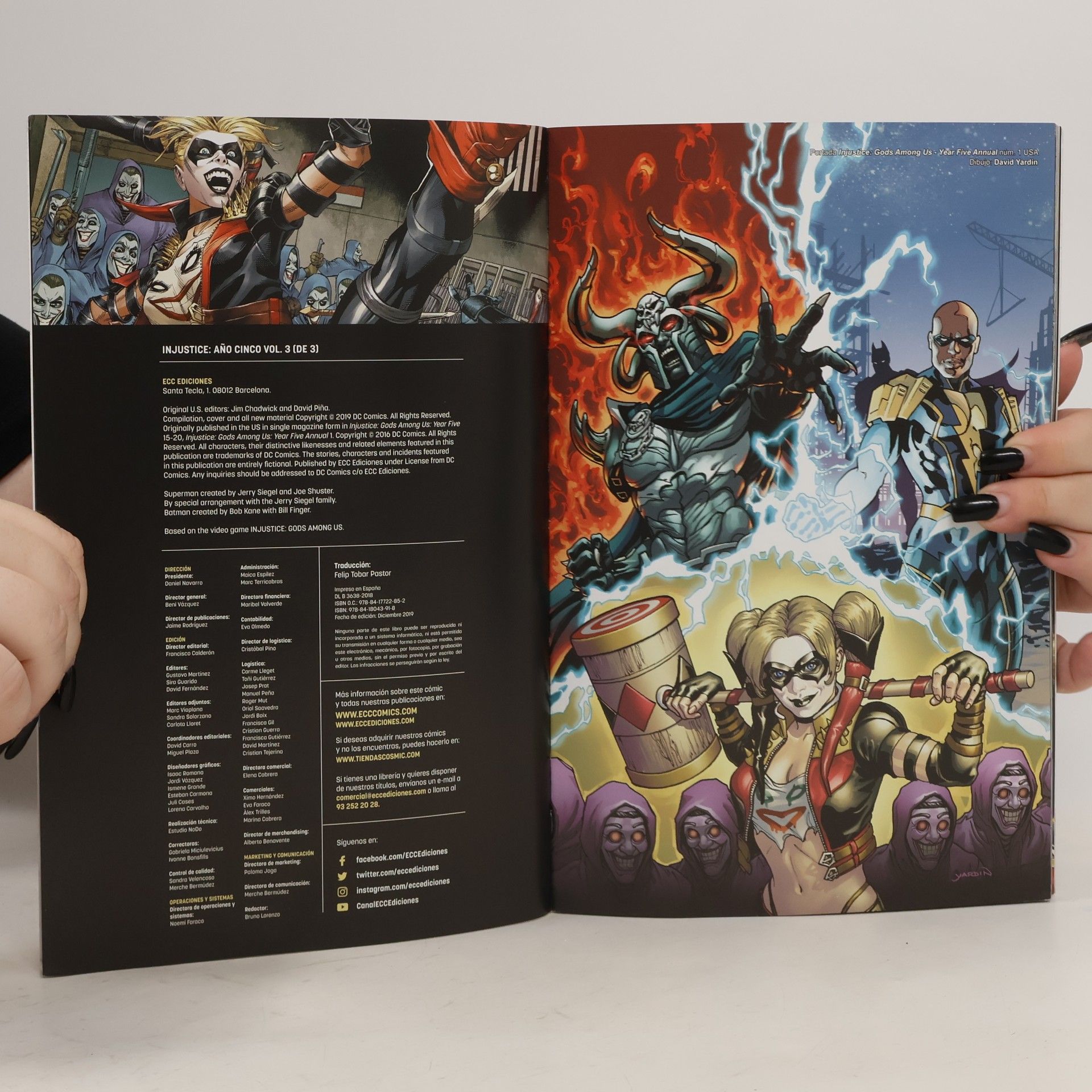 Brian Buccellato Injustice: Gods among us Año cinco