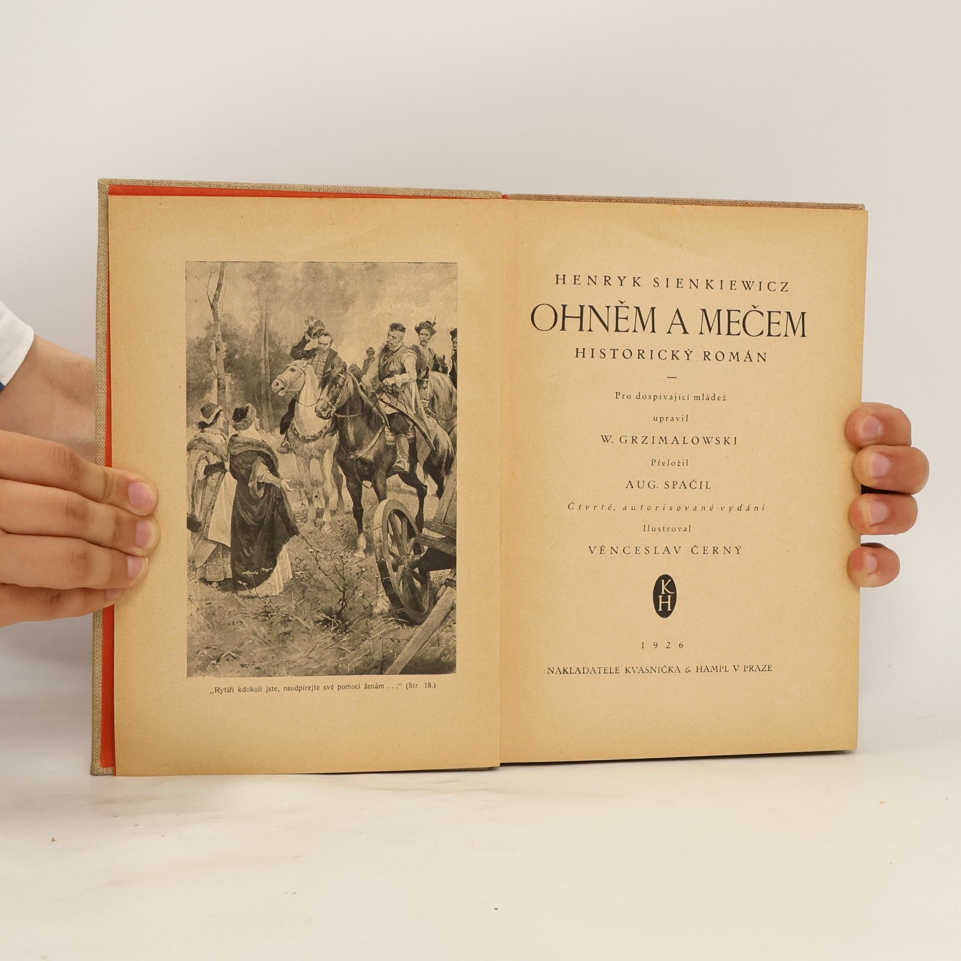 Władysław Andrzej Grzymałowski Ohněm a mečem