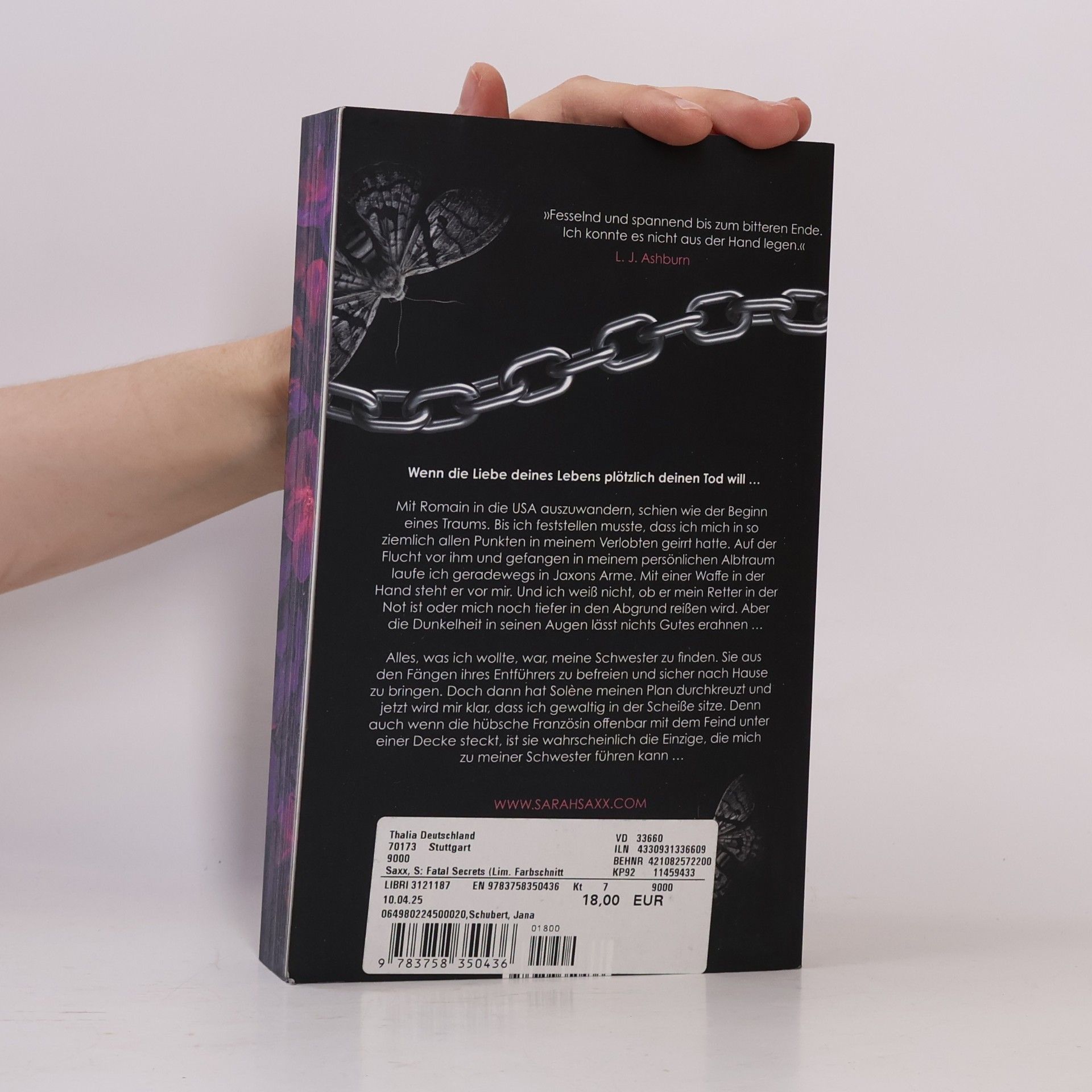 Sarah Saxx Fatal Secrets