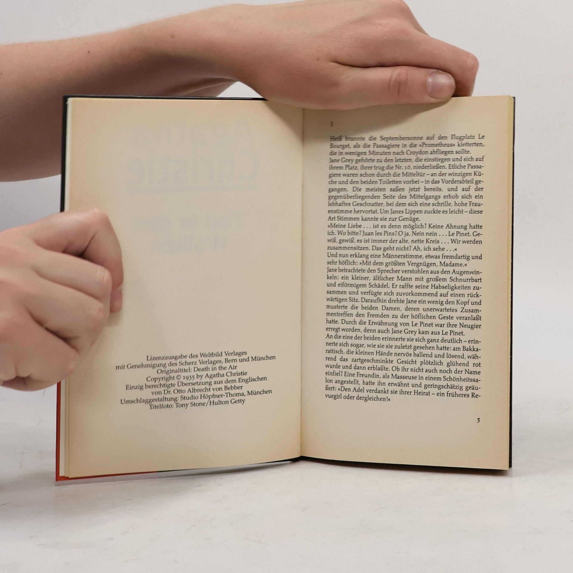 Agatha Christie Tod in den Wolken