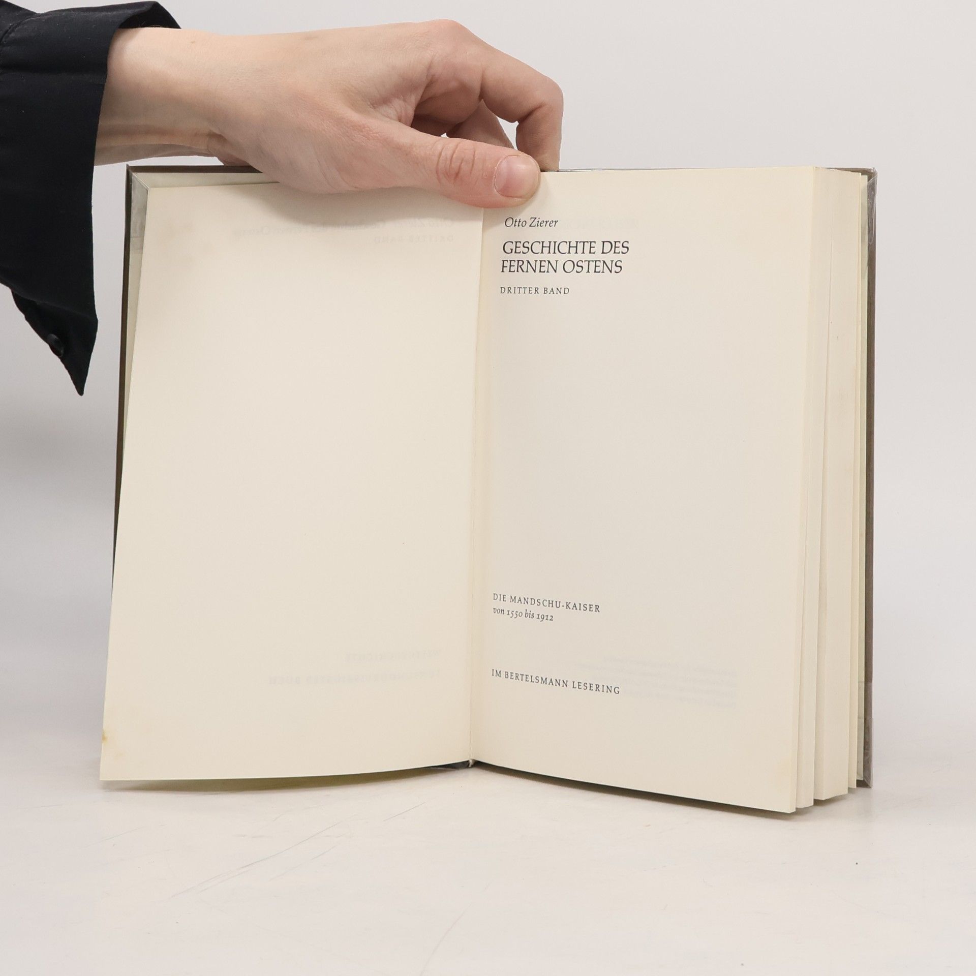 Otto Zierer Geschichte des Fernen Ostens. Band 3