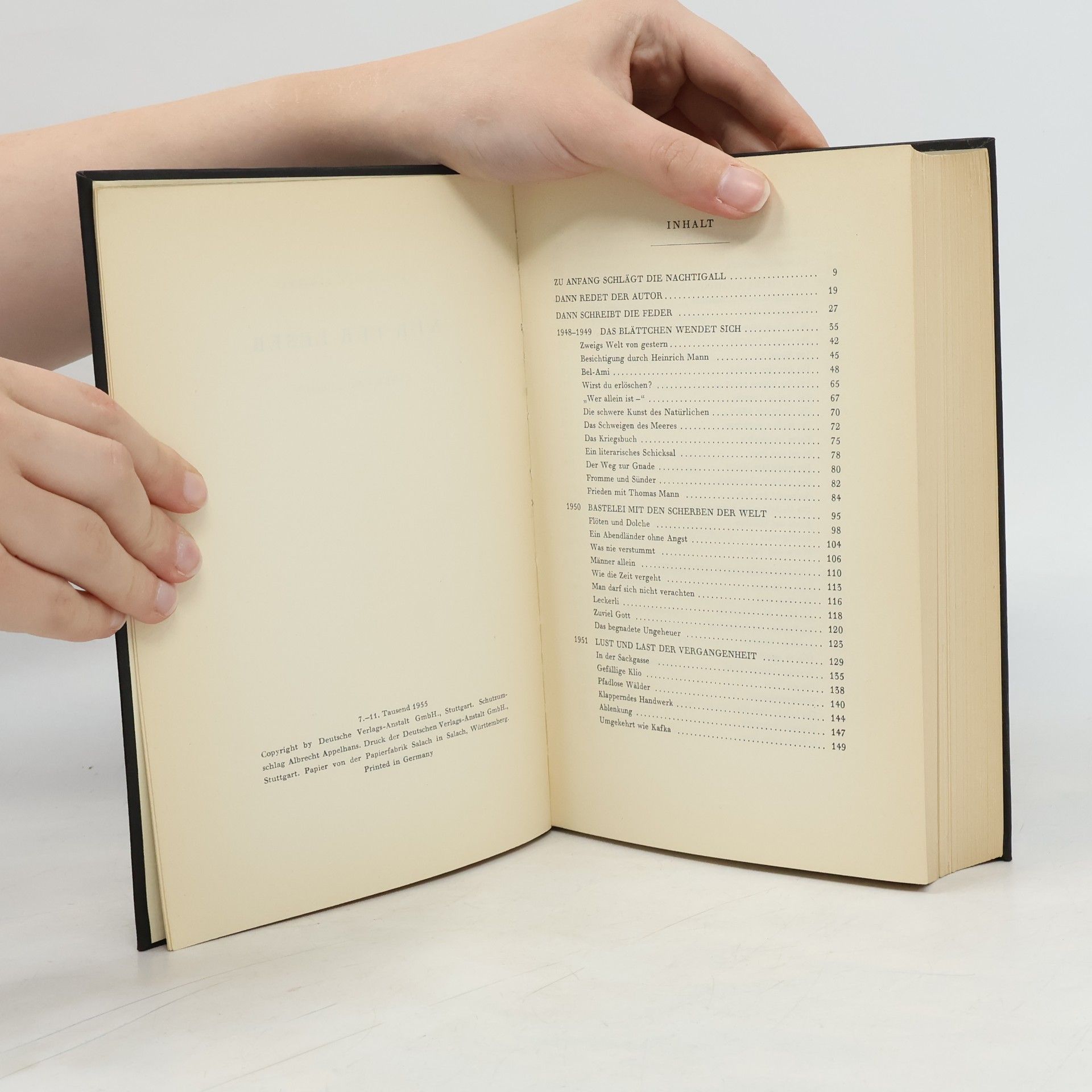 Friedrich Sieburg Nur für Leser