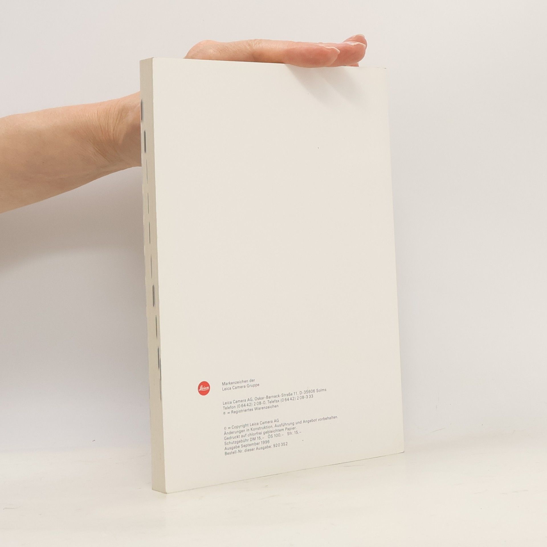 Autorenkollektiv Handbuch des Leica Systems