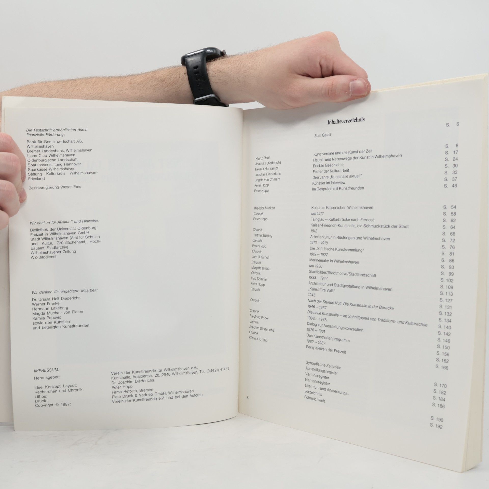 Autorenkollektiv Kunst an der Jade: Wilhelmshaven 1912–1987