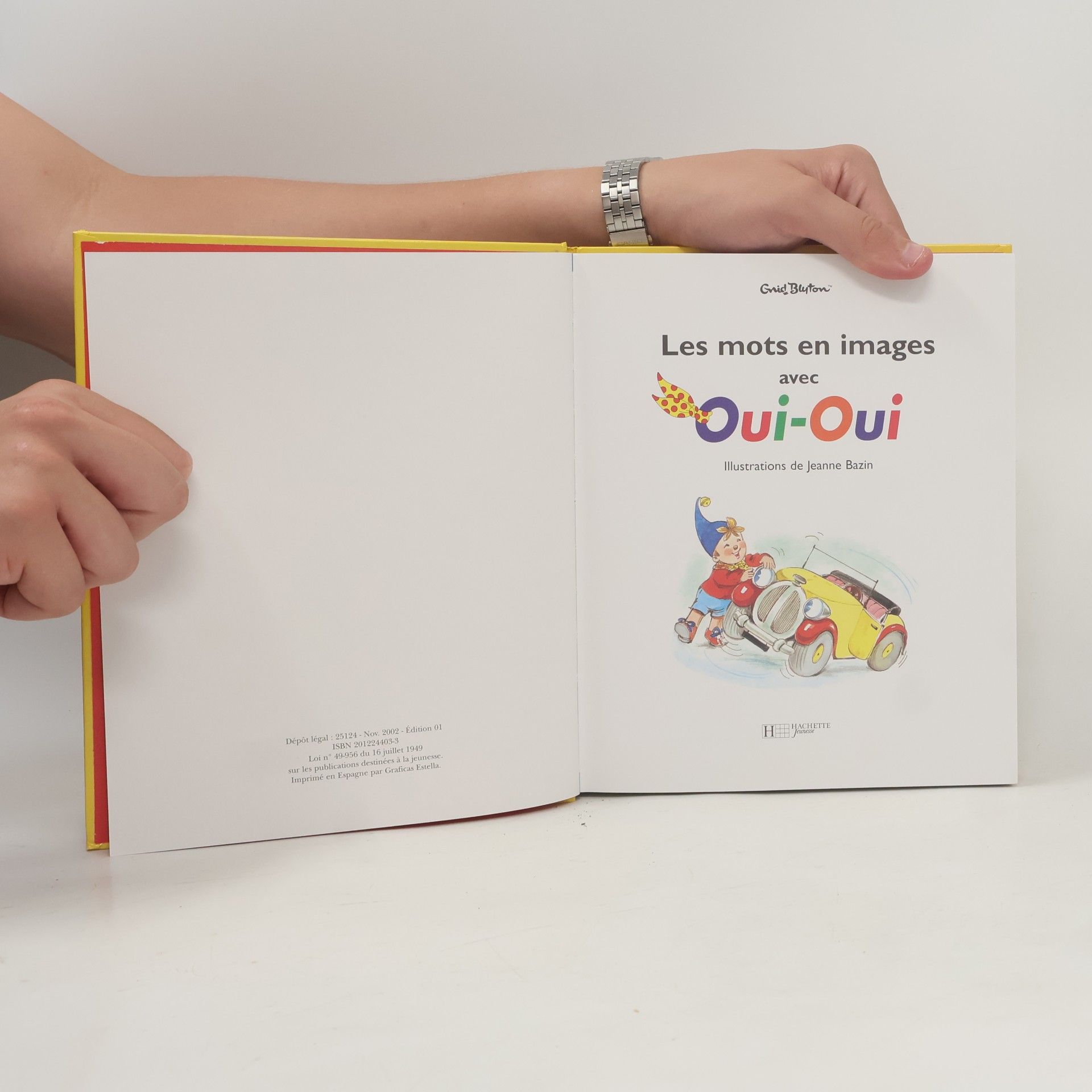 Enid Blyton Les mots en images avec Oui-Oui