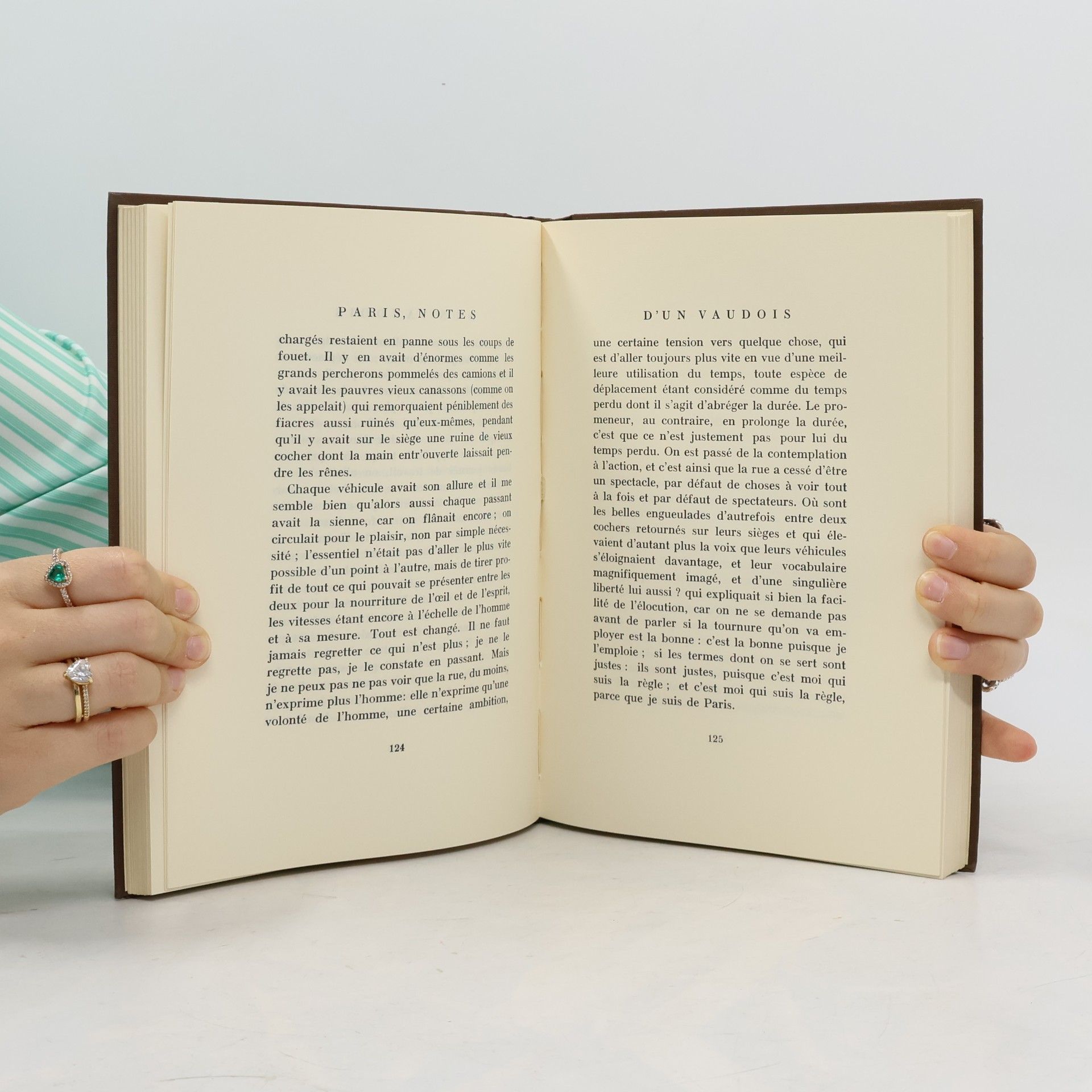 C. F. Ramuz Paris (notes d'un Vaudois)