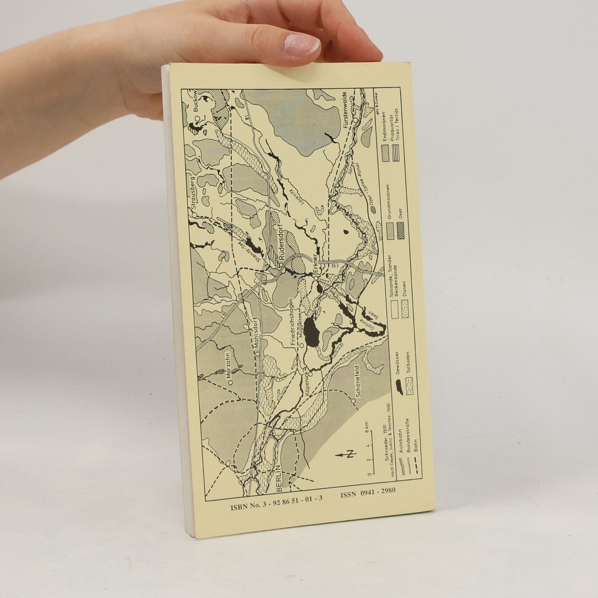 J. H. Schroeder Führer zur Geologie von Berlin und Brandenburg