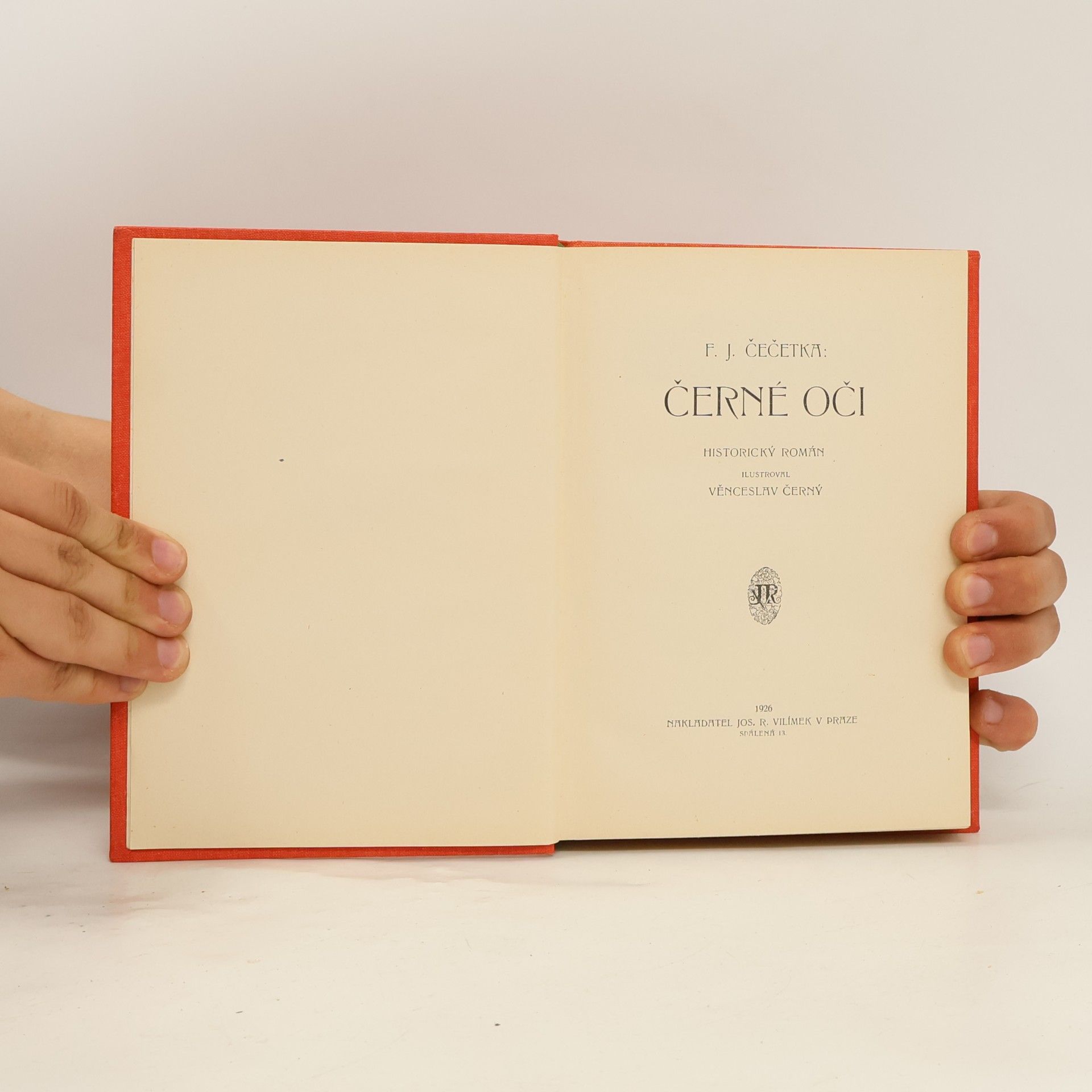 František Josef Čečetka Černé oči