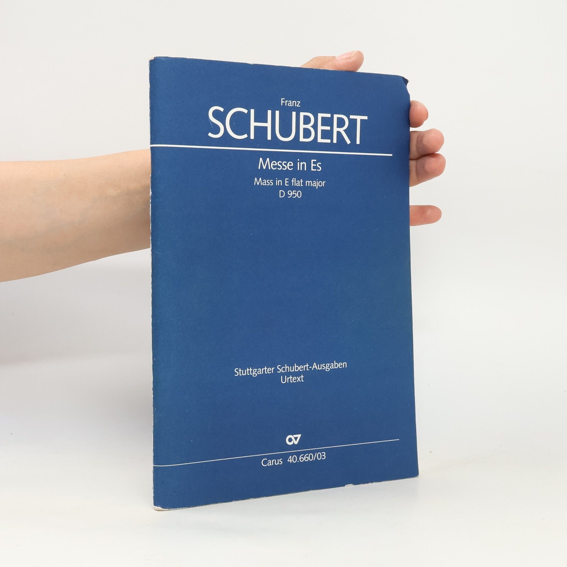 Franz Schubert Messe in Es. Mass in E flat major, D 950