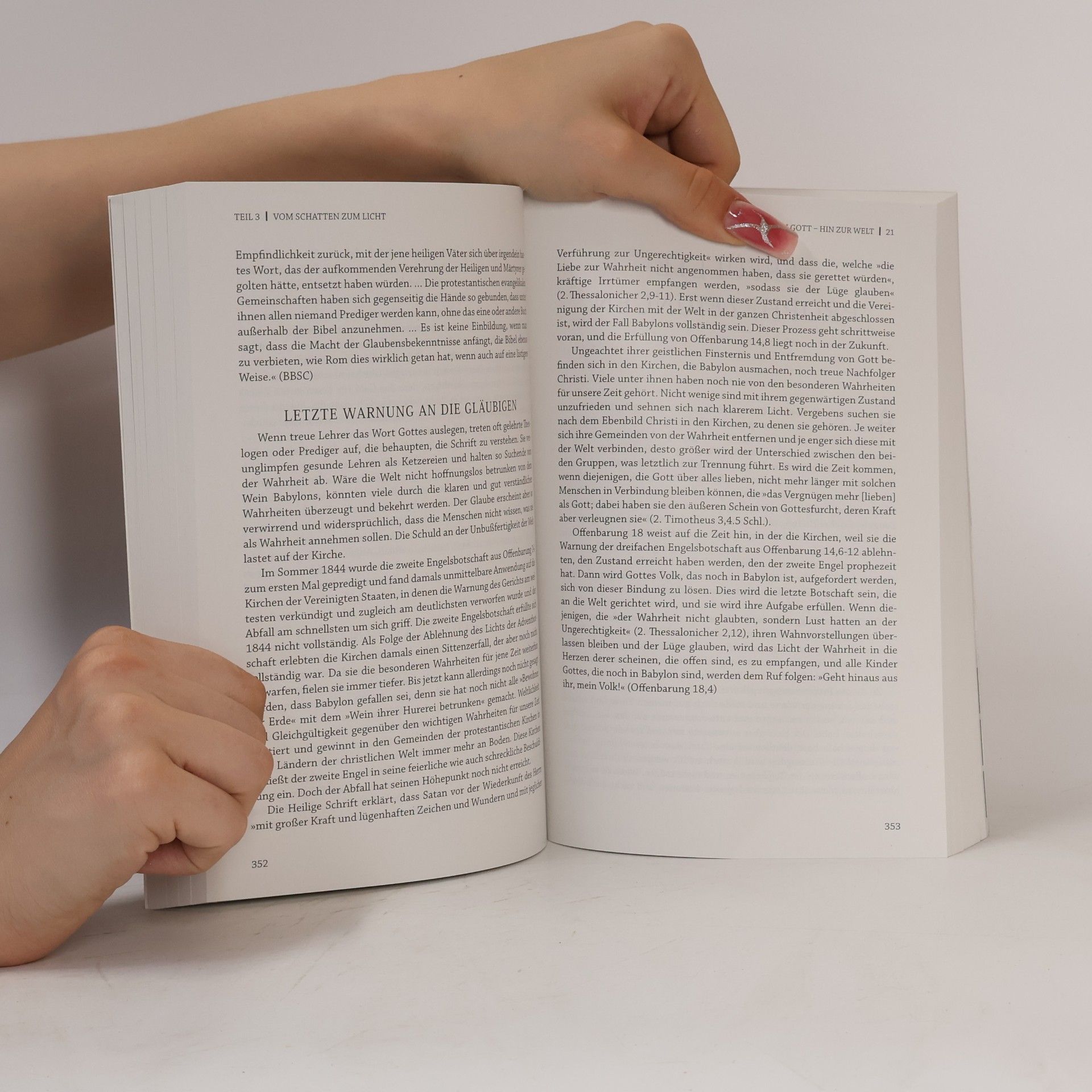 Ellen G. White Vom Schatten zum Licht