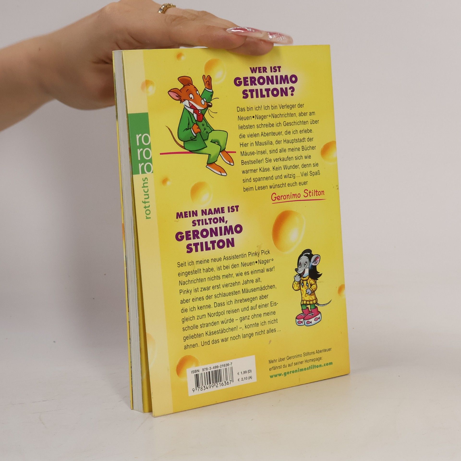 Autorenkollektiv Mein Name Ist Stilton, Geronimo Stilton 1