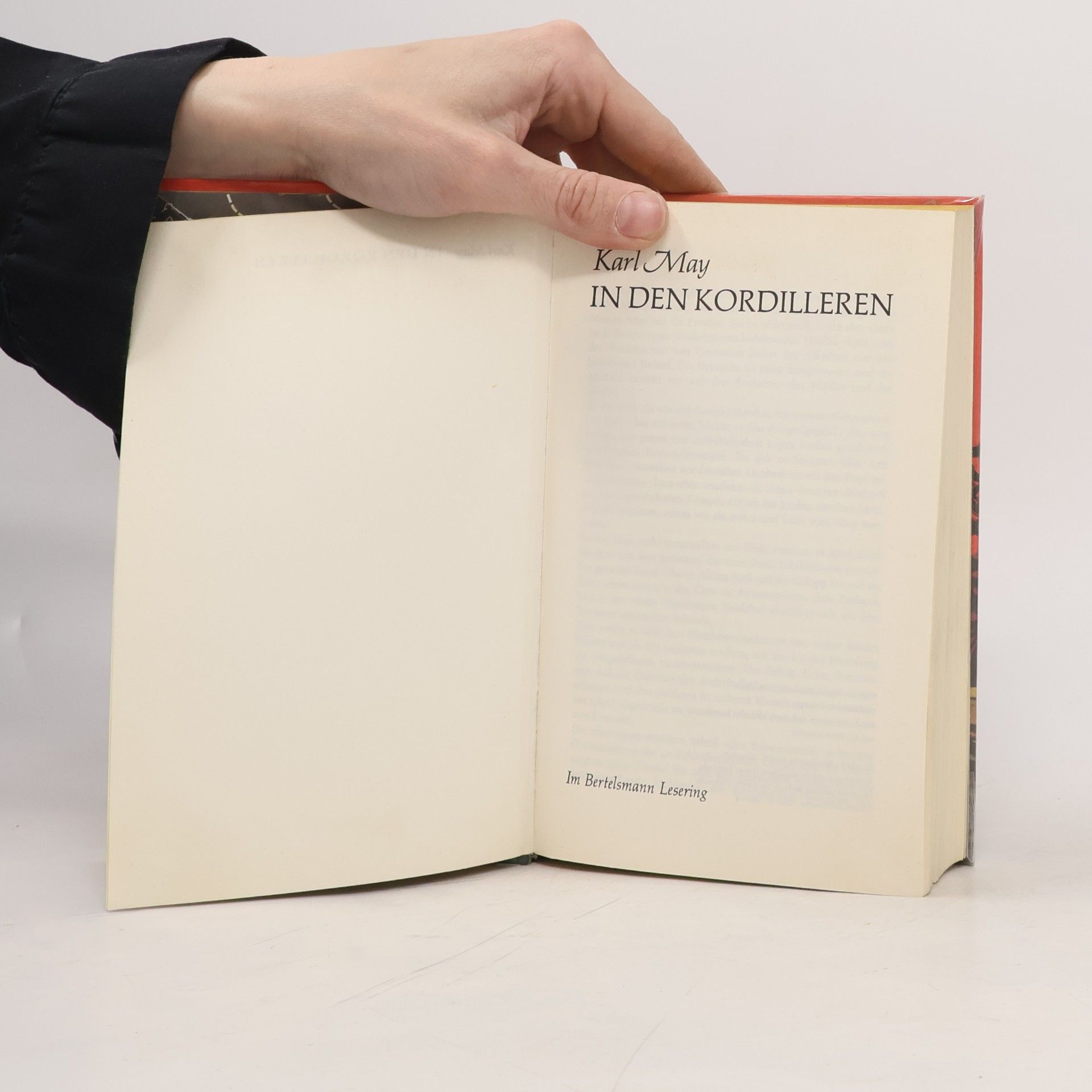Karl May In der Kordilleren
