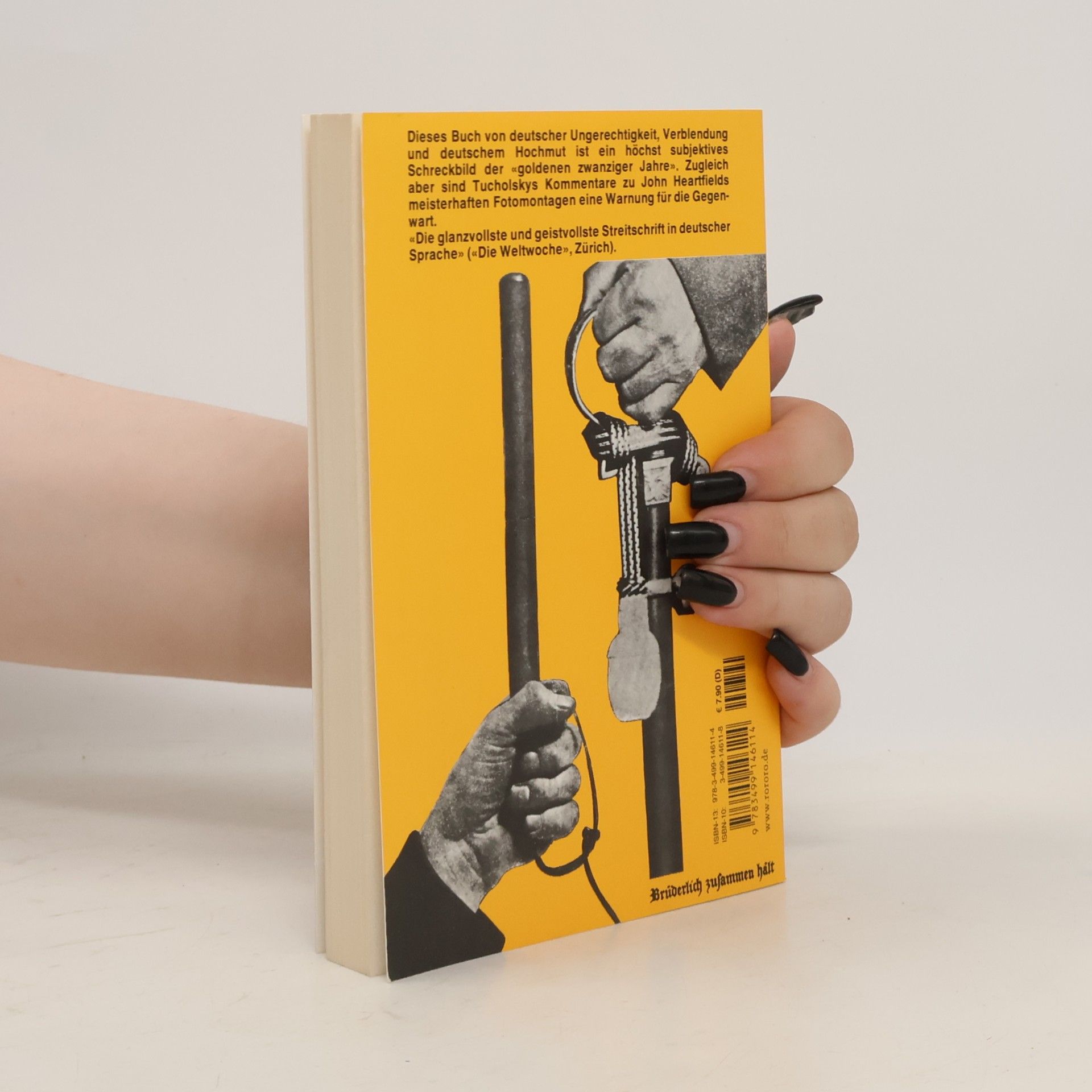 Kurt Tucholsky Deutschland, Deutschland ueber alles