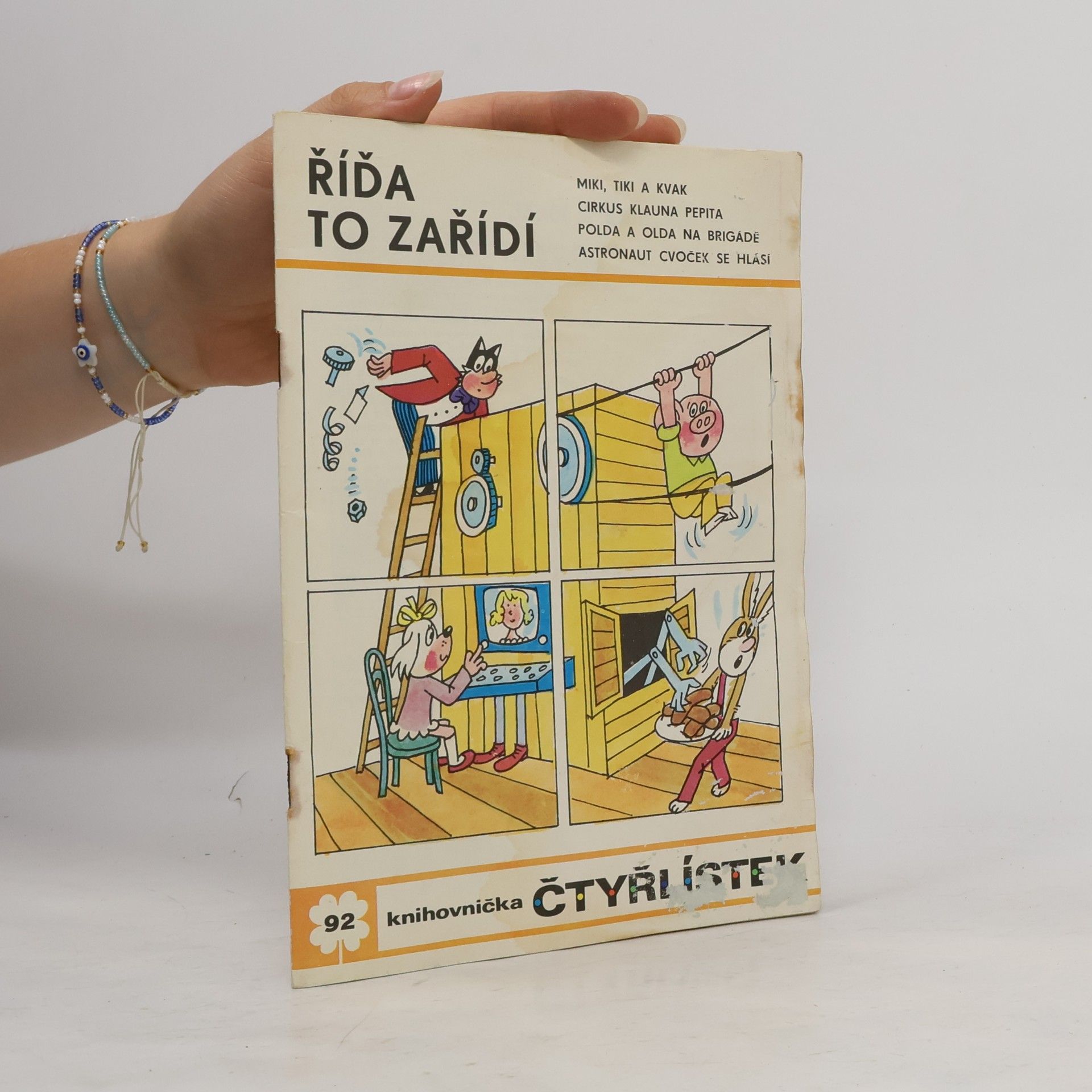 Ljuba Štíplová Čtyřlístek 92. Říďa to zařídí