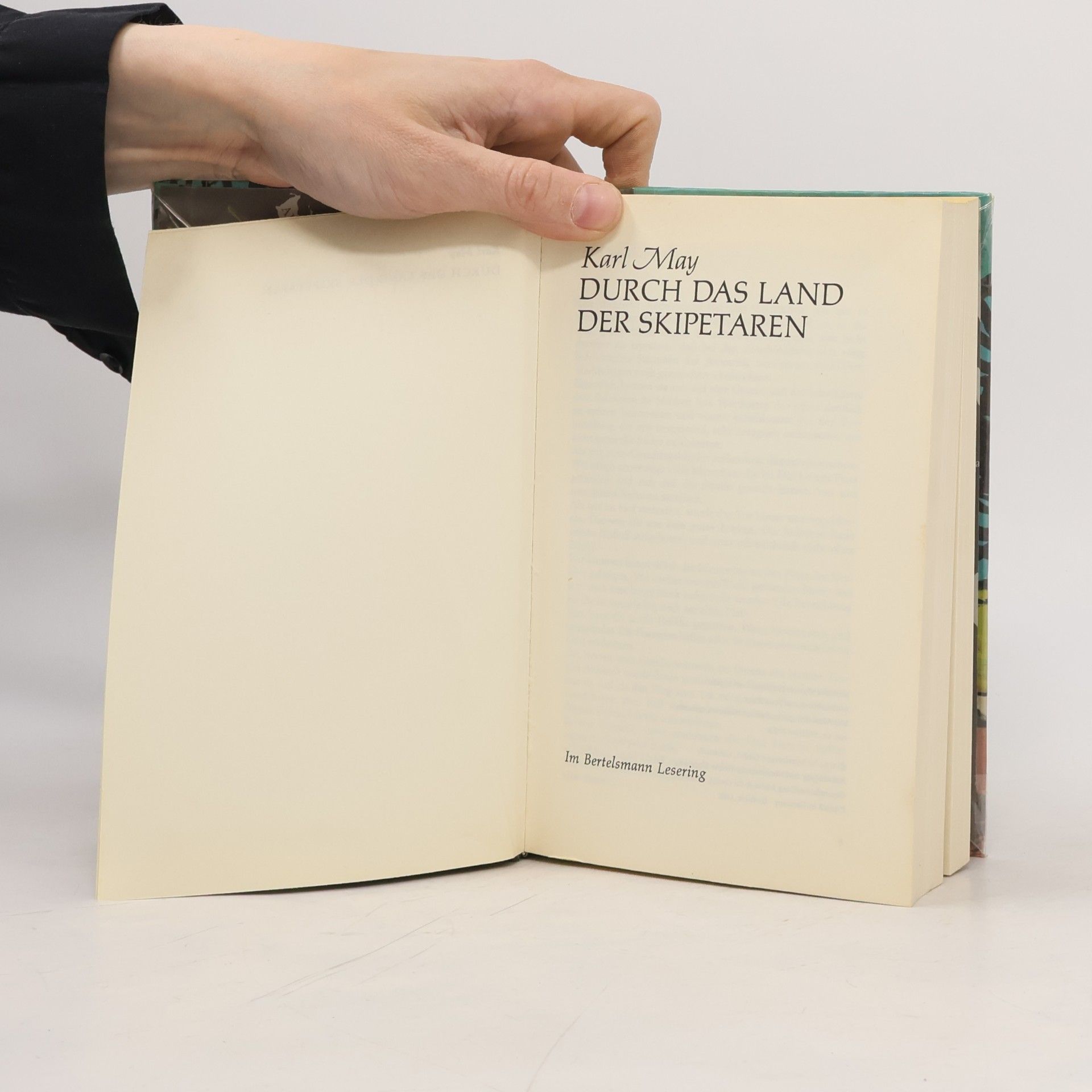 Karl May Durch das Land der Skipetaren