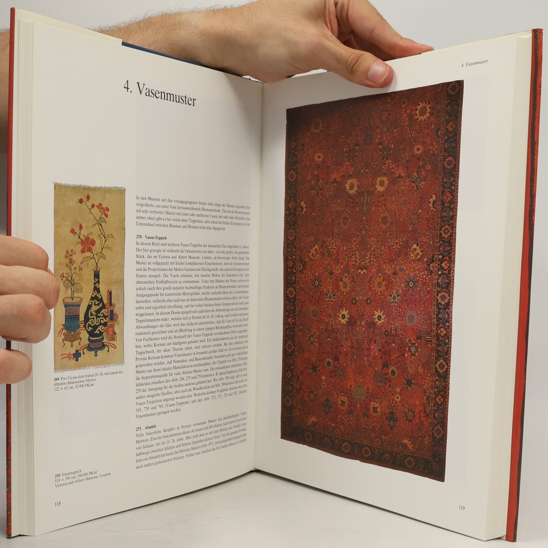 P. R. J. Ford Der Orientteppich und seine Muster : die Bestimmung orientalischer Knüpfteppiche anhand ihrer Muster, Symbole und Qualitätsmerkmale