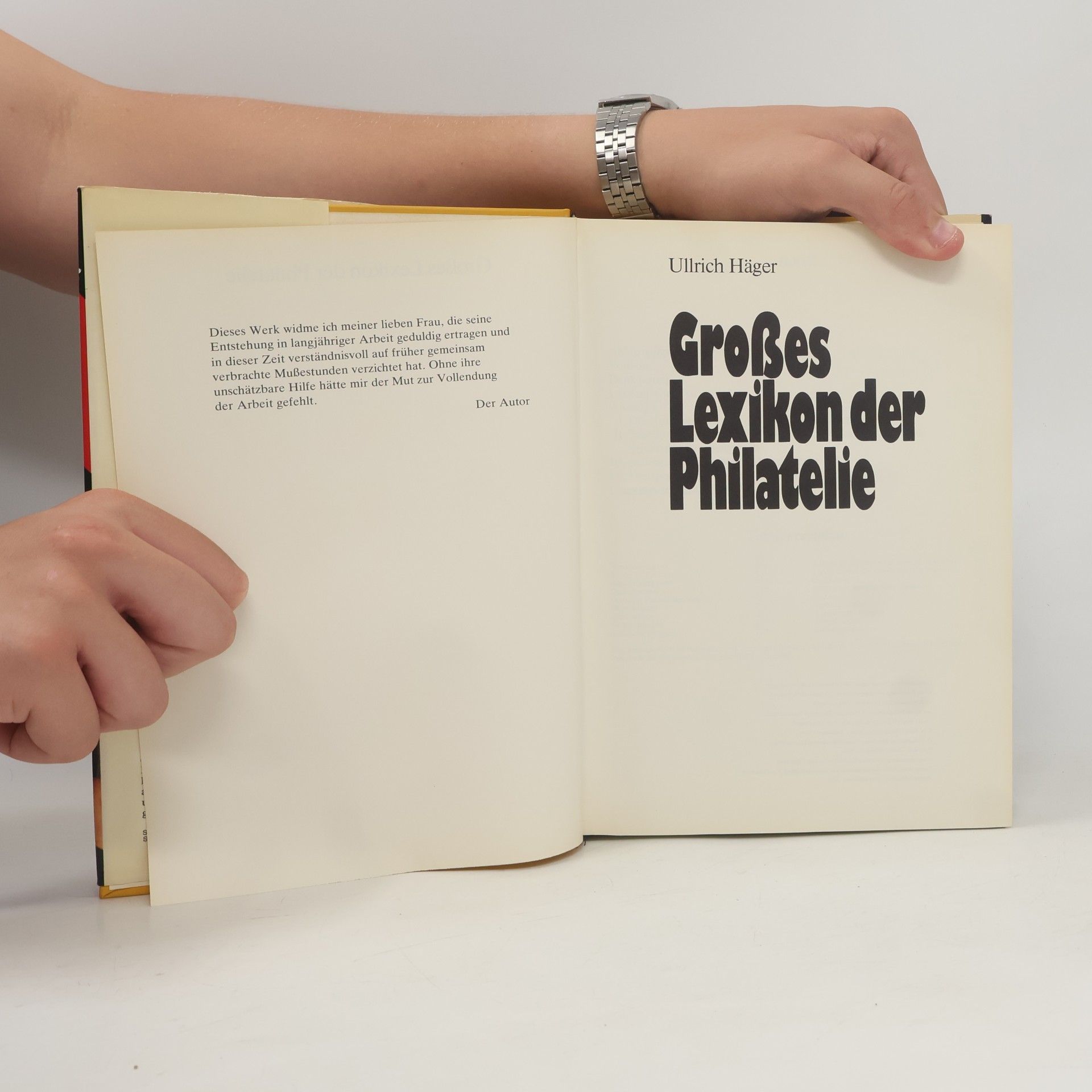 Ullrich Häger Großes Lexikon der Philatelie
