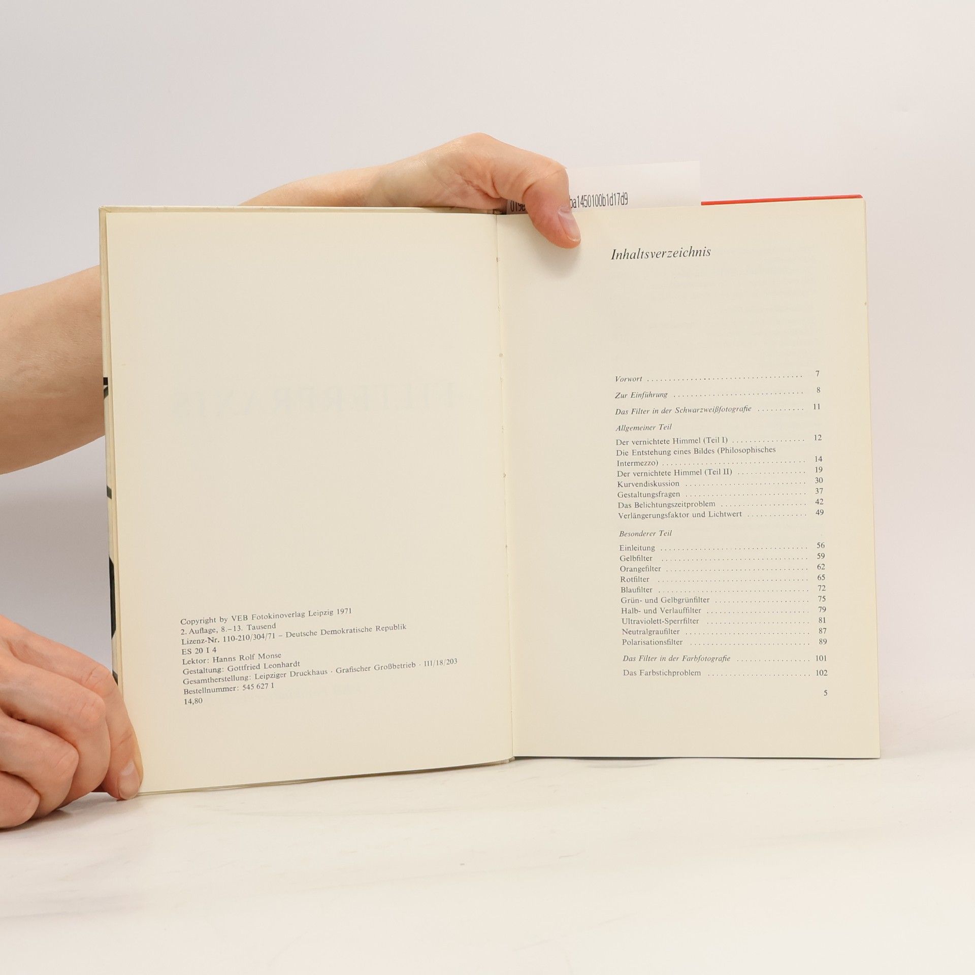 Hans Clauss Filterpraxis