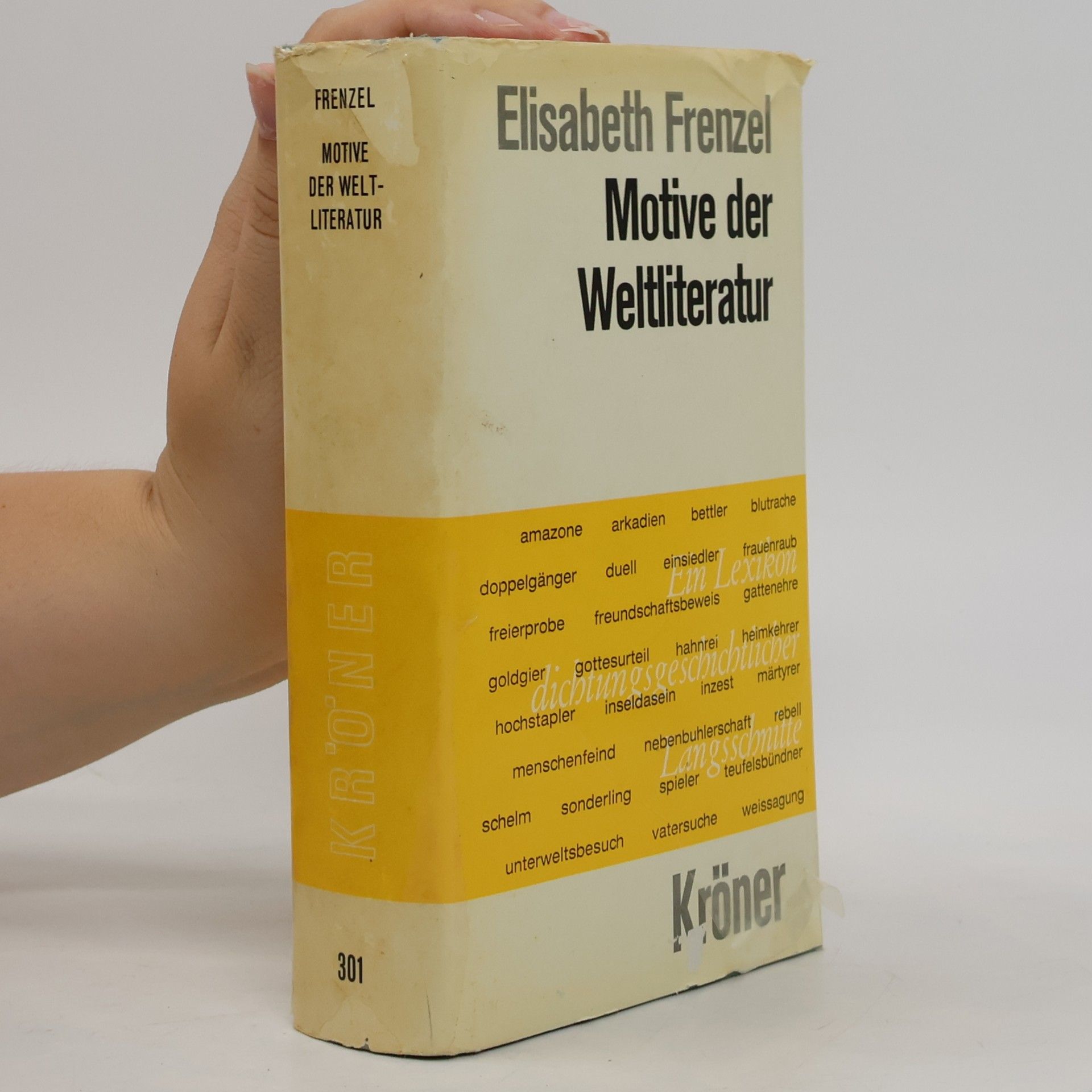Elisabeth Frenzel Motive der Weltliteratur