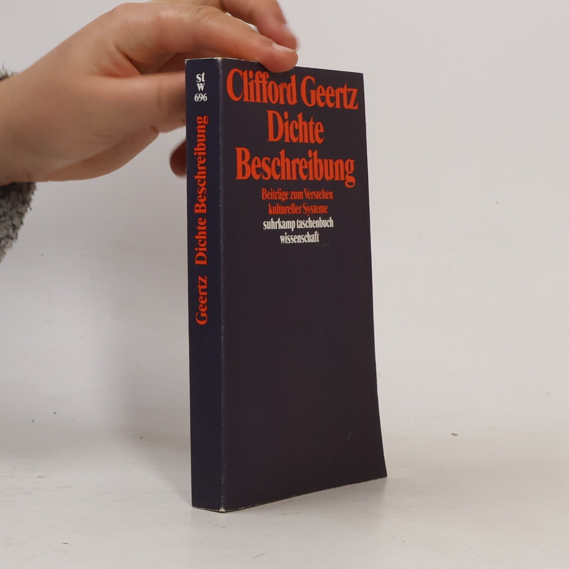 Clifford Geertz Dichte Beschreibung