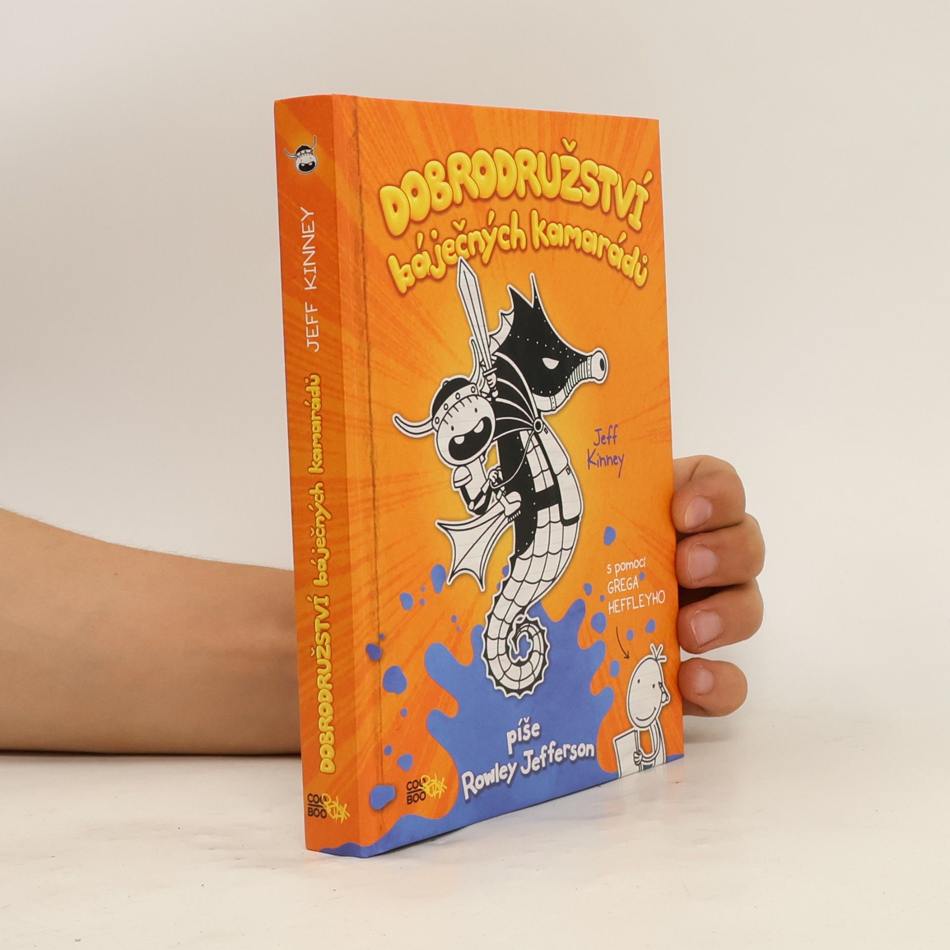 Jeff Kinney Dobrodružství báječných kamarádů. Píše Rowley Jefferson
