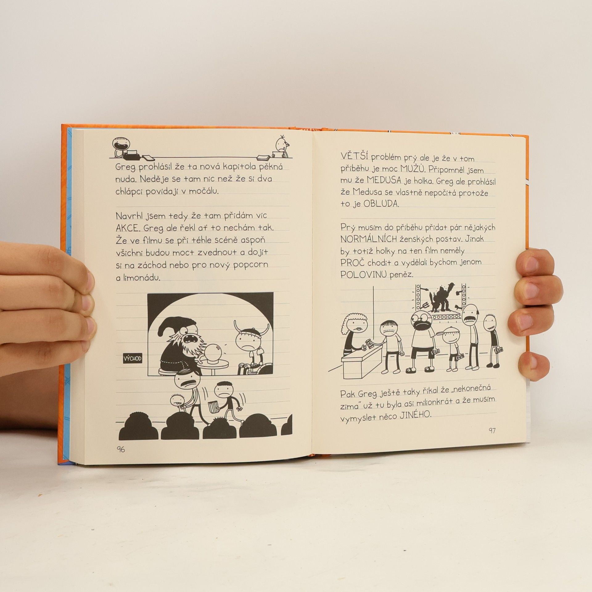 Jeff Kinney Dobrodružství báječných kamarádů. Píše Rowley Jefferson