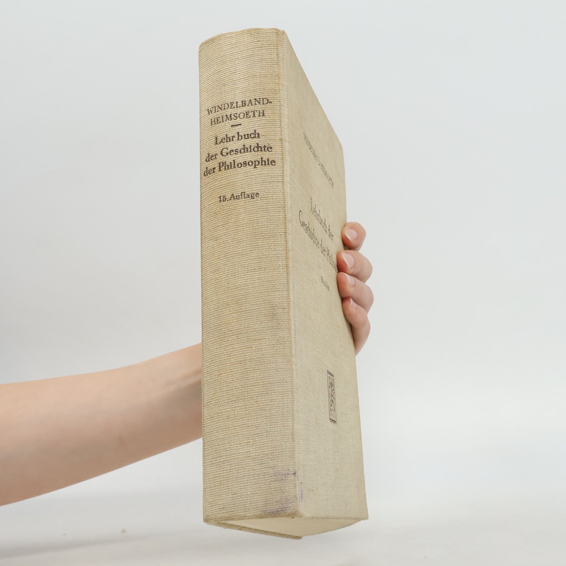 Heinz Heimsoeth Lehrbuch der Geschichte der Philosophie