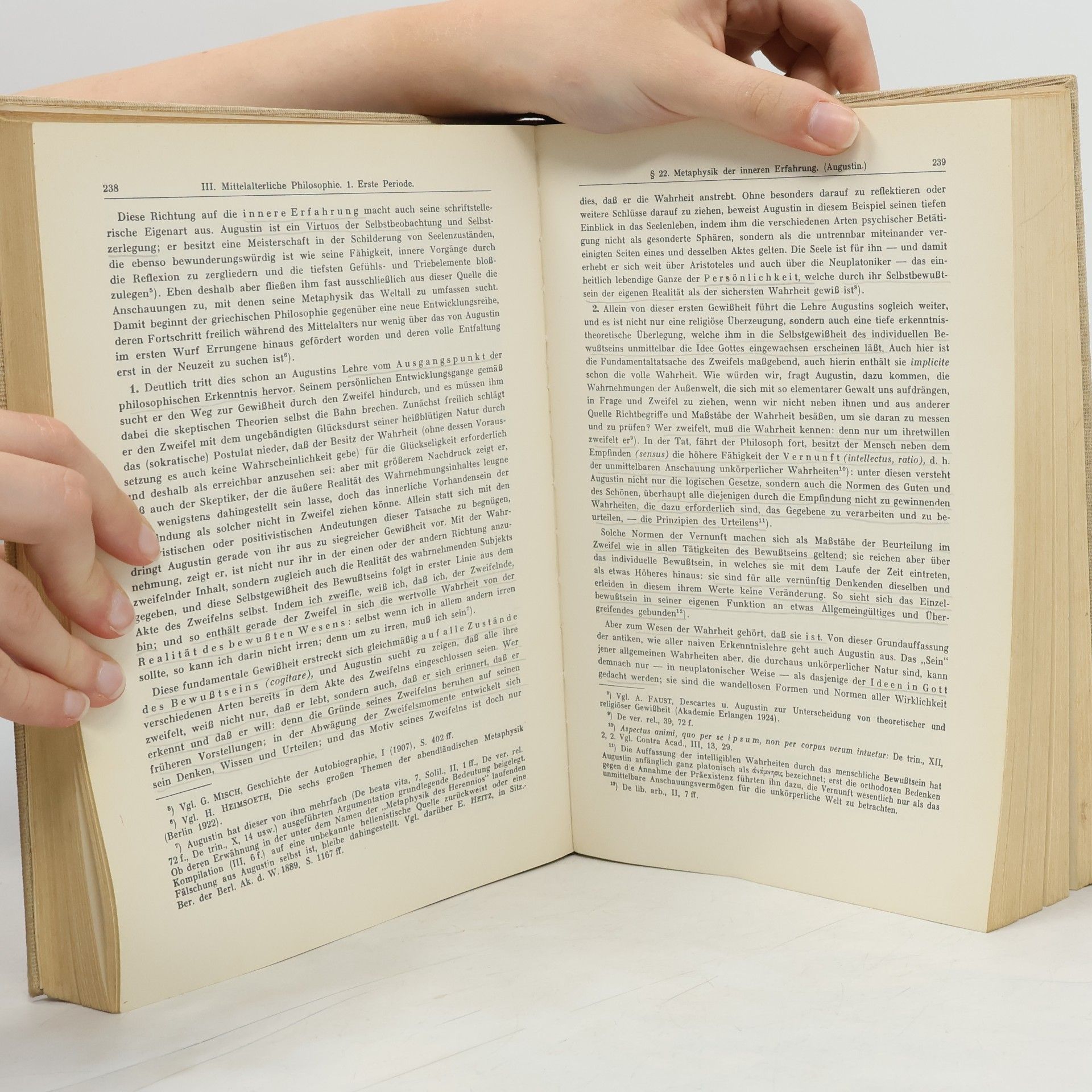 Heinz Heimsoeth Lehrbuch der Geschichte der Philosophie